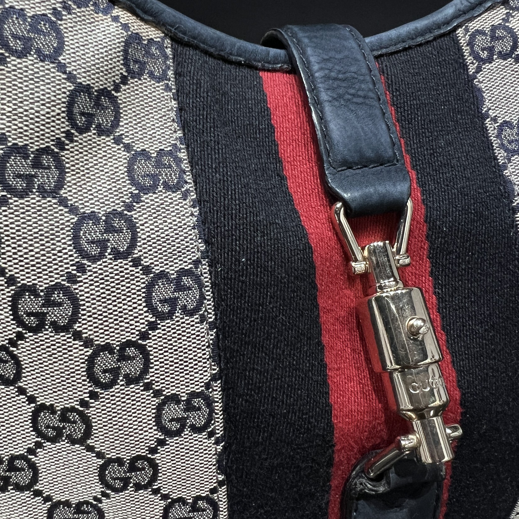 Gucci Gucci Jackie Navy Medium