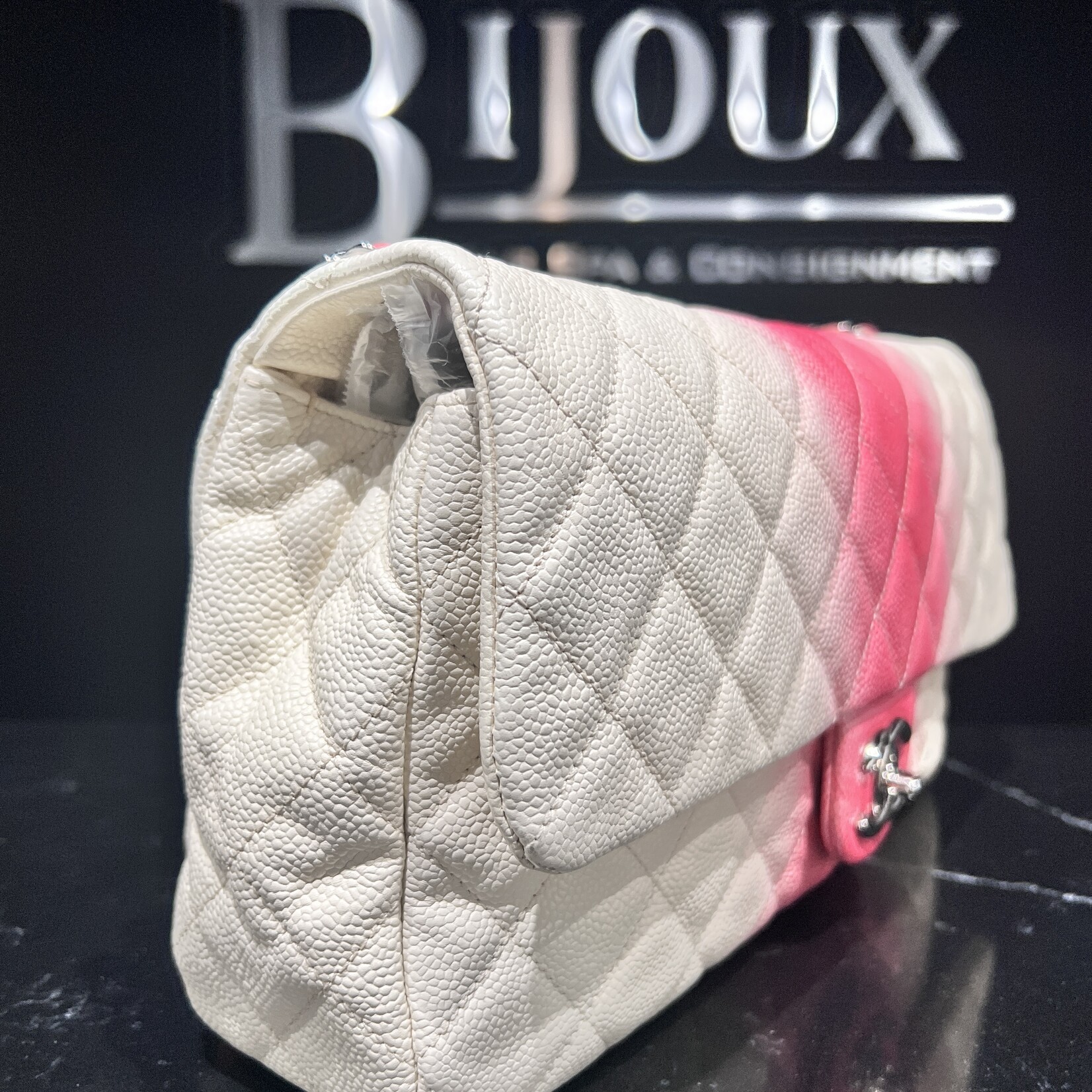 Chanel SOLD - Chanel Ombre Jumbo Single Flap