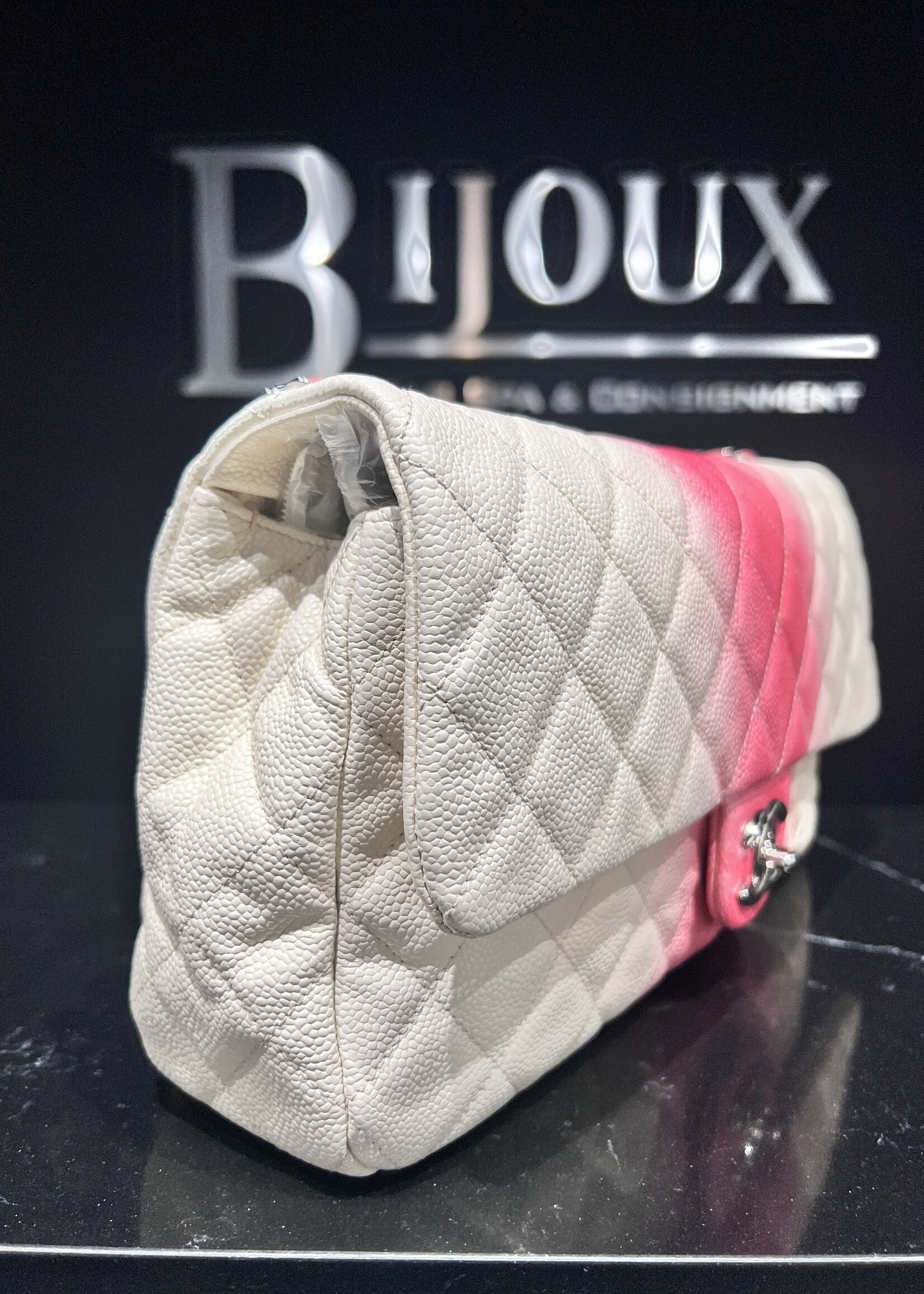 Chanel SOLD - Chanel Ombre Jumbo Single Flap
