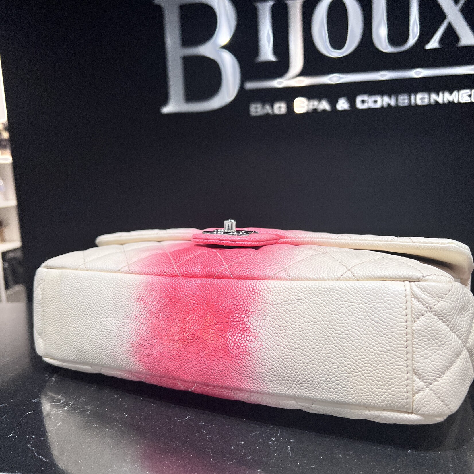 Chanel SOLD - Chanel Ombre Jumbo Single Flap