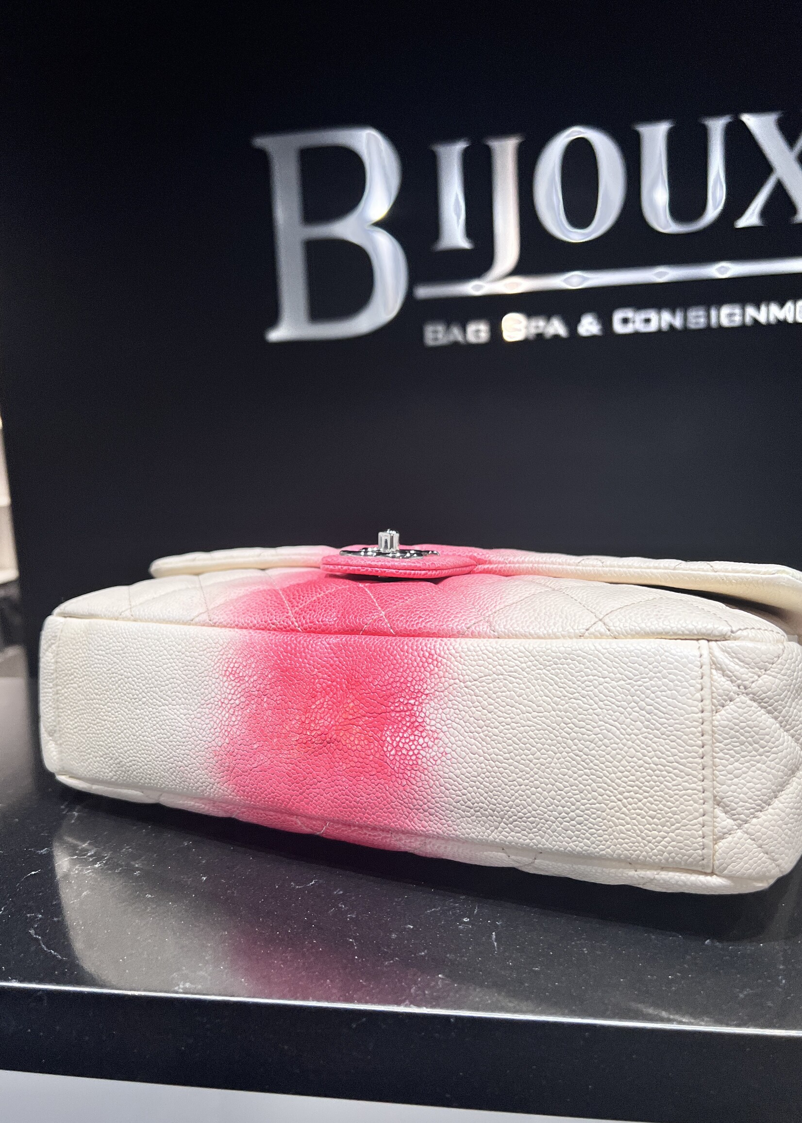 Chanel SOLD - Chanel Ombre Jumbo Single Flap