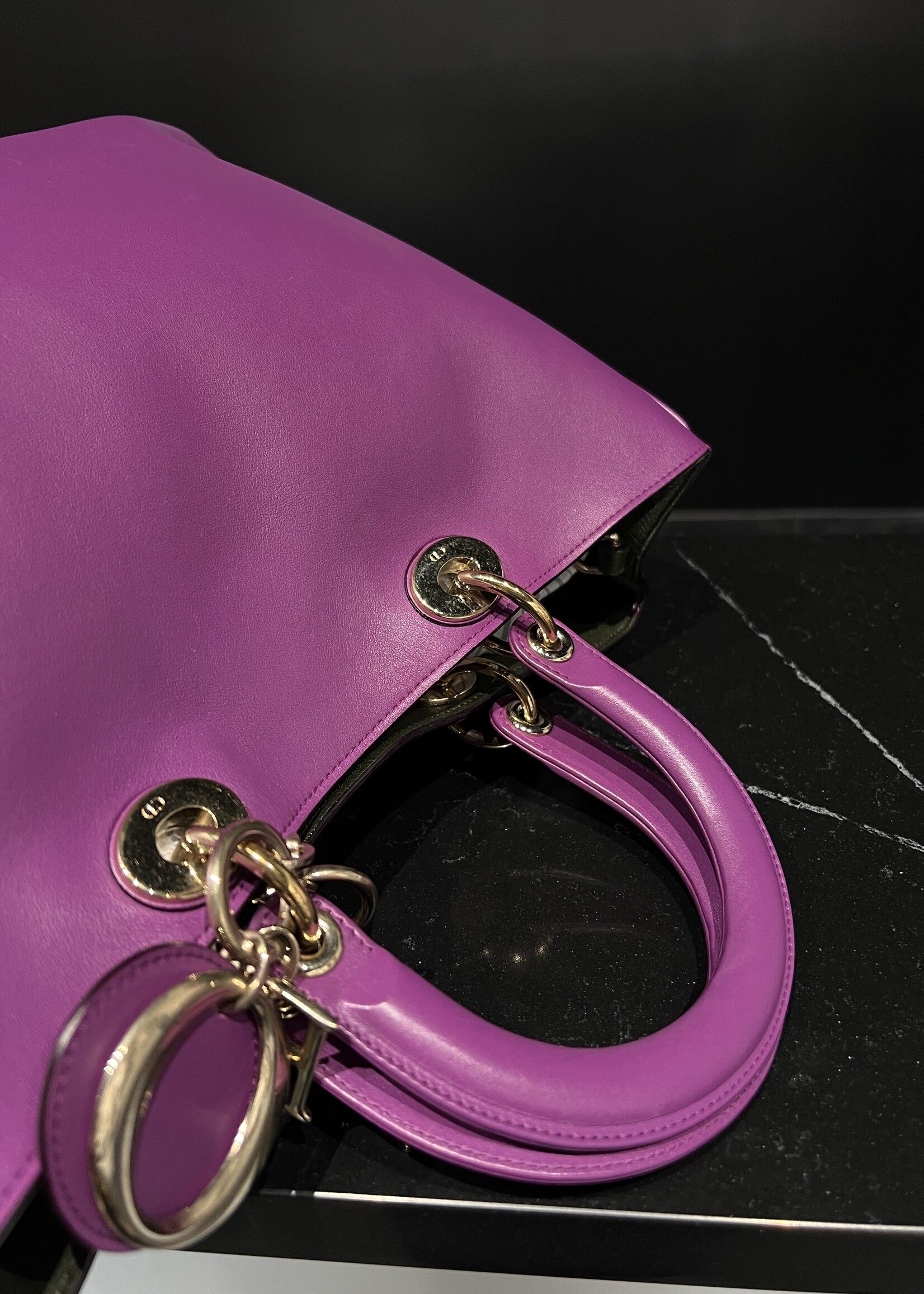 Christian Dior SOLD - Christian Dior Diorissimo Purple Tote