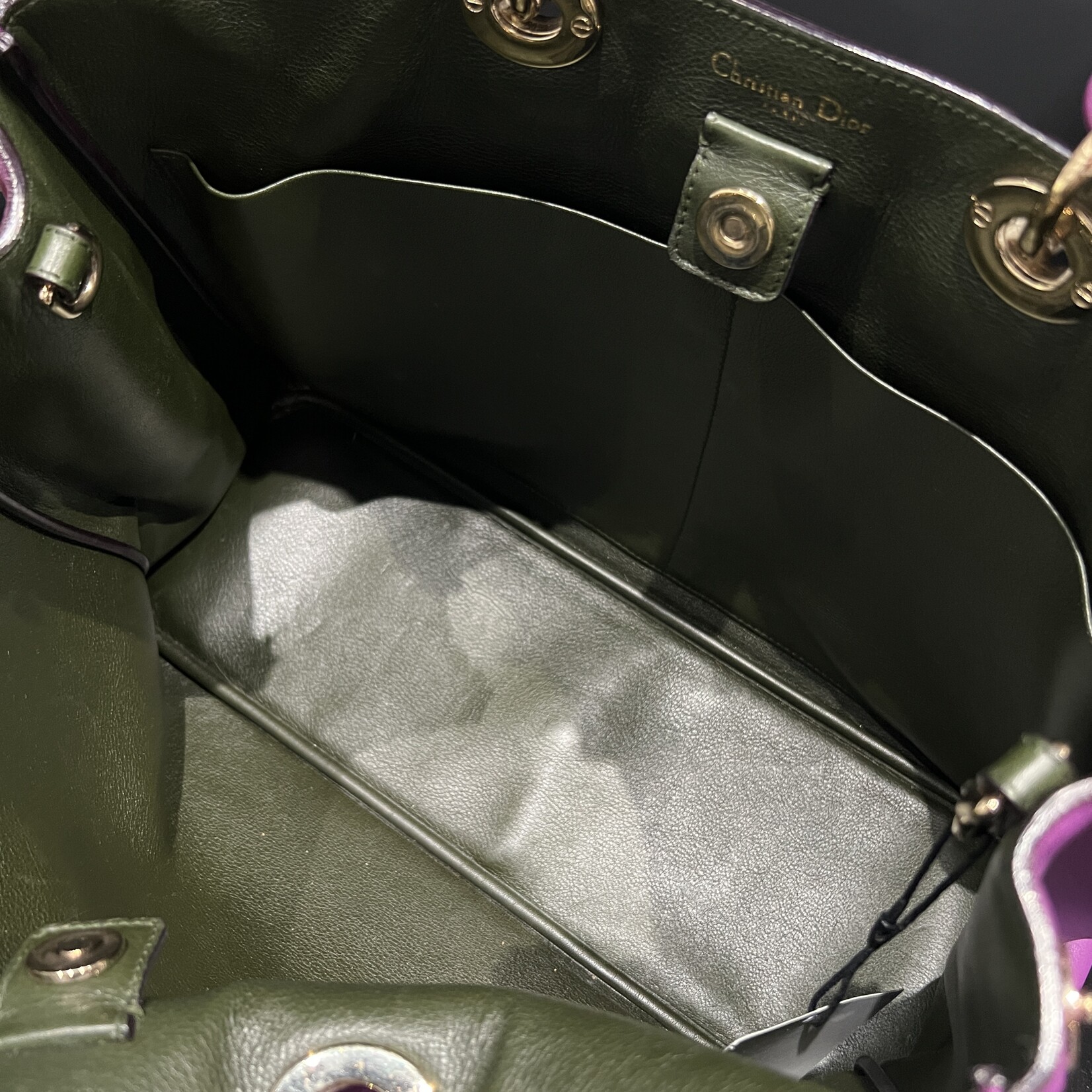 Christian Dior SOLD - Christian Dior Diorissimo Purple Tote