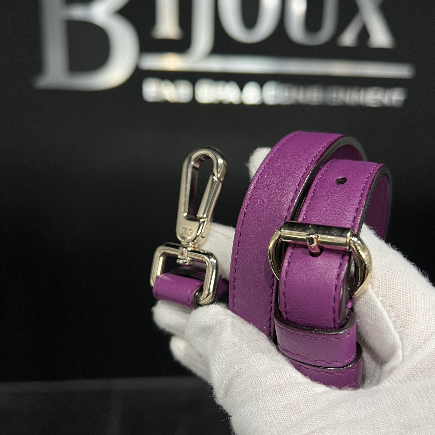 Christian Dior SOLD - Christian Dior Diorissimo Purple Tote