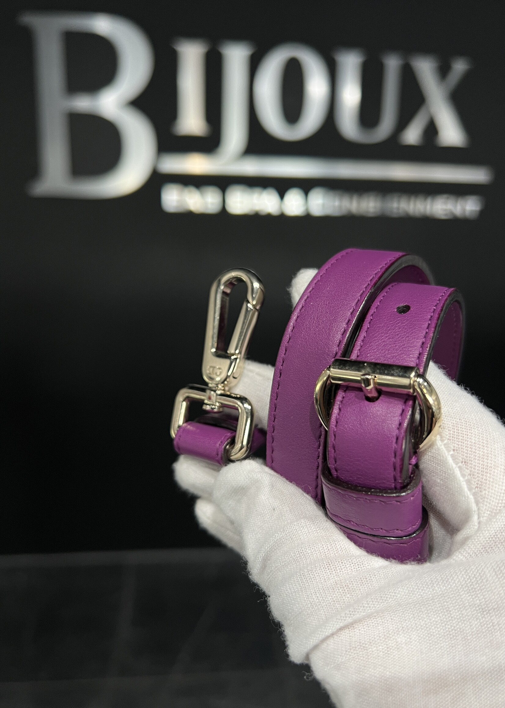 Christian Dior SOLD - Christian Dior Diorissimo Purple Tote