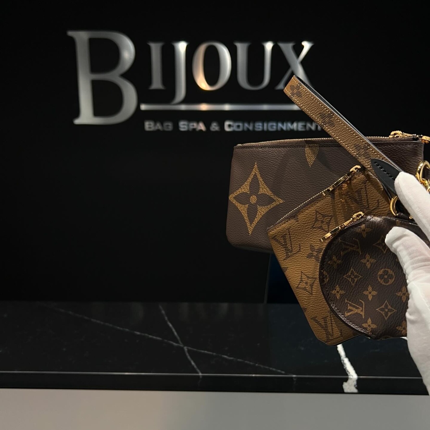 Louis Vuitton SOLD - Louis Vuitton Trio Pouch Monogram