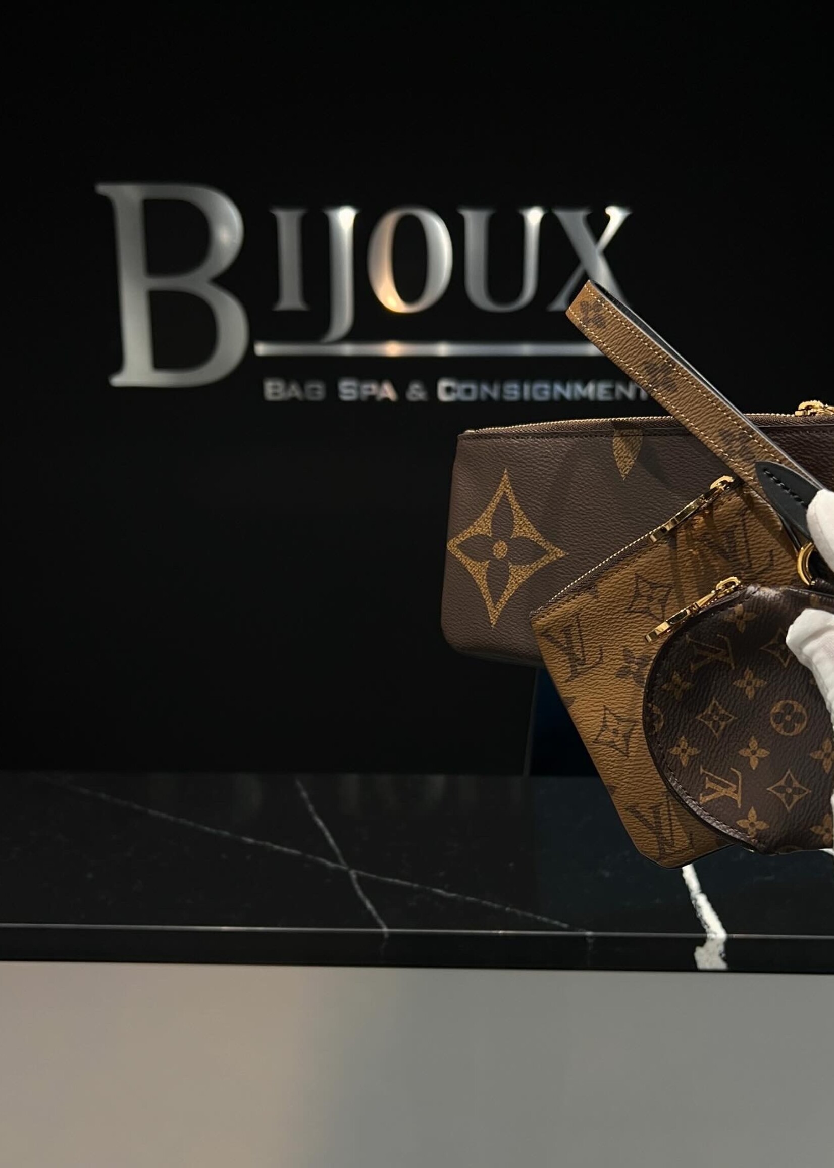 Louis Vuitton SOLD - Louis Vuitton Trio Pouch Monogram