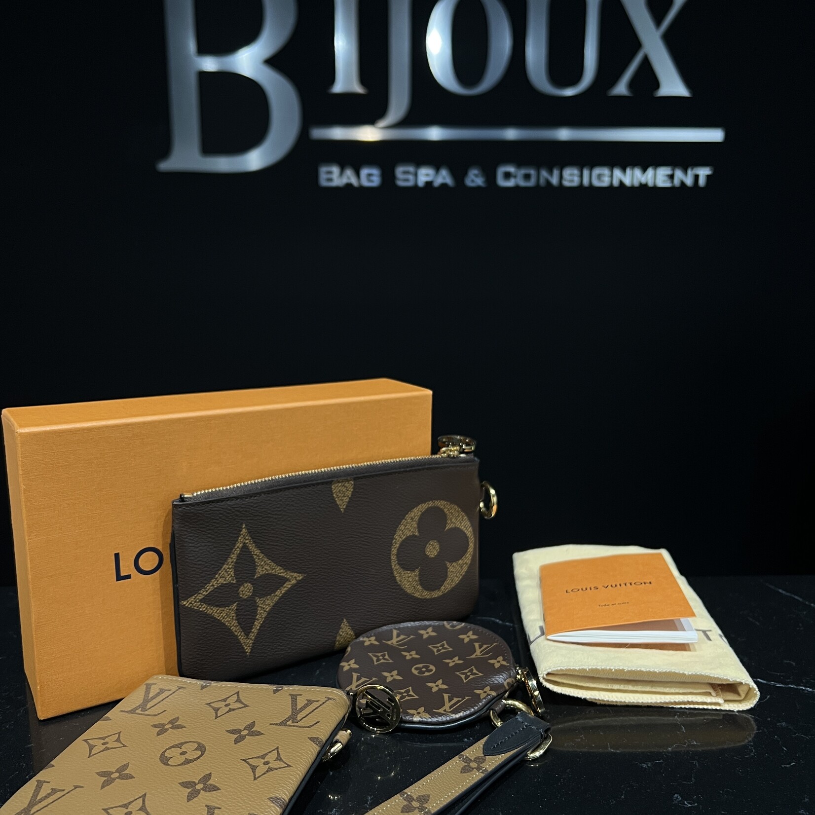 Louis Vuitton SOLD - Louis Vuitton Trio Pouch Monogram