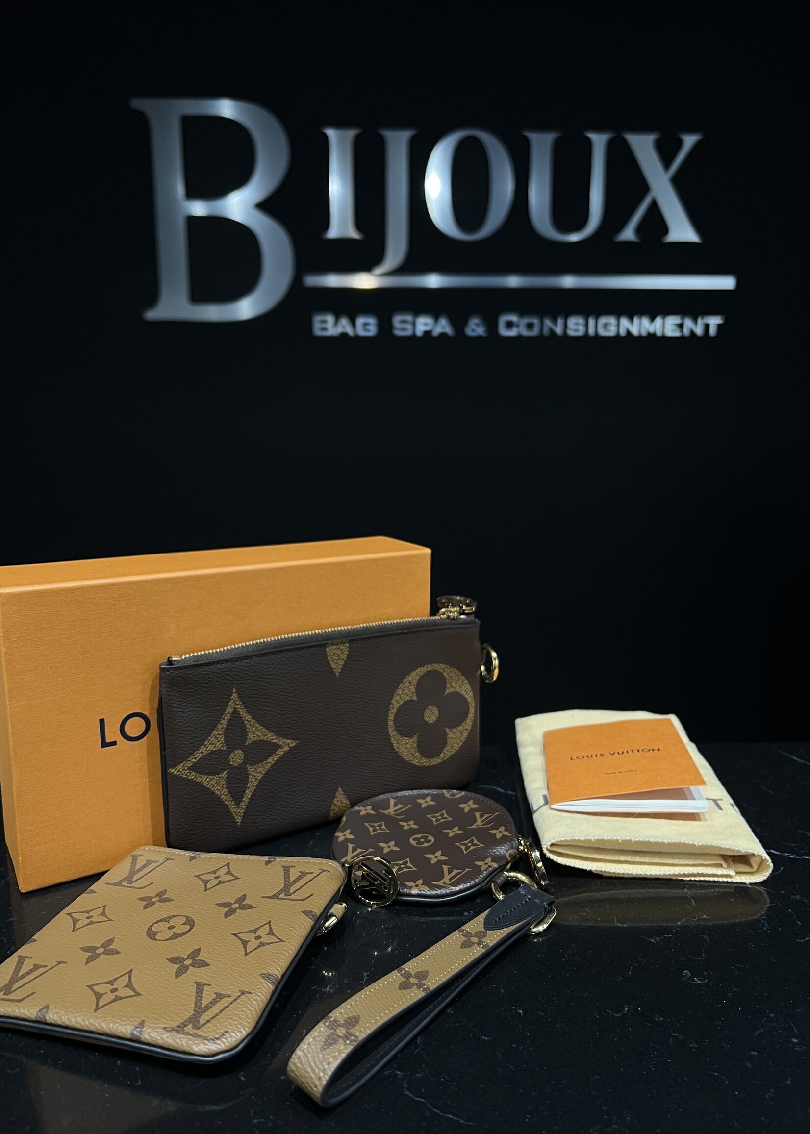 Louis Vuitton SOLD - Louis Vuitton Trio Pouch Monogram