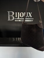 Gucci Gucci Hobo Denim Brown Tote