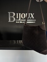 Gucci SOLD - Gucci Hobo Denim Brown Tote