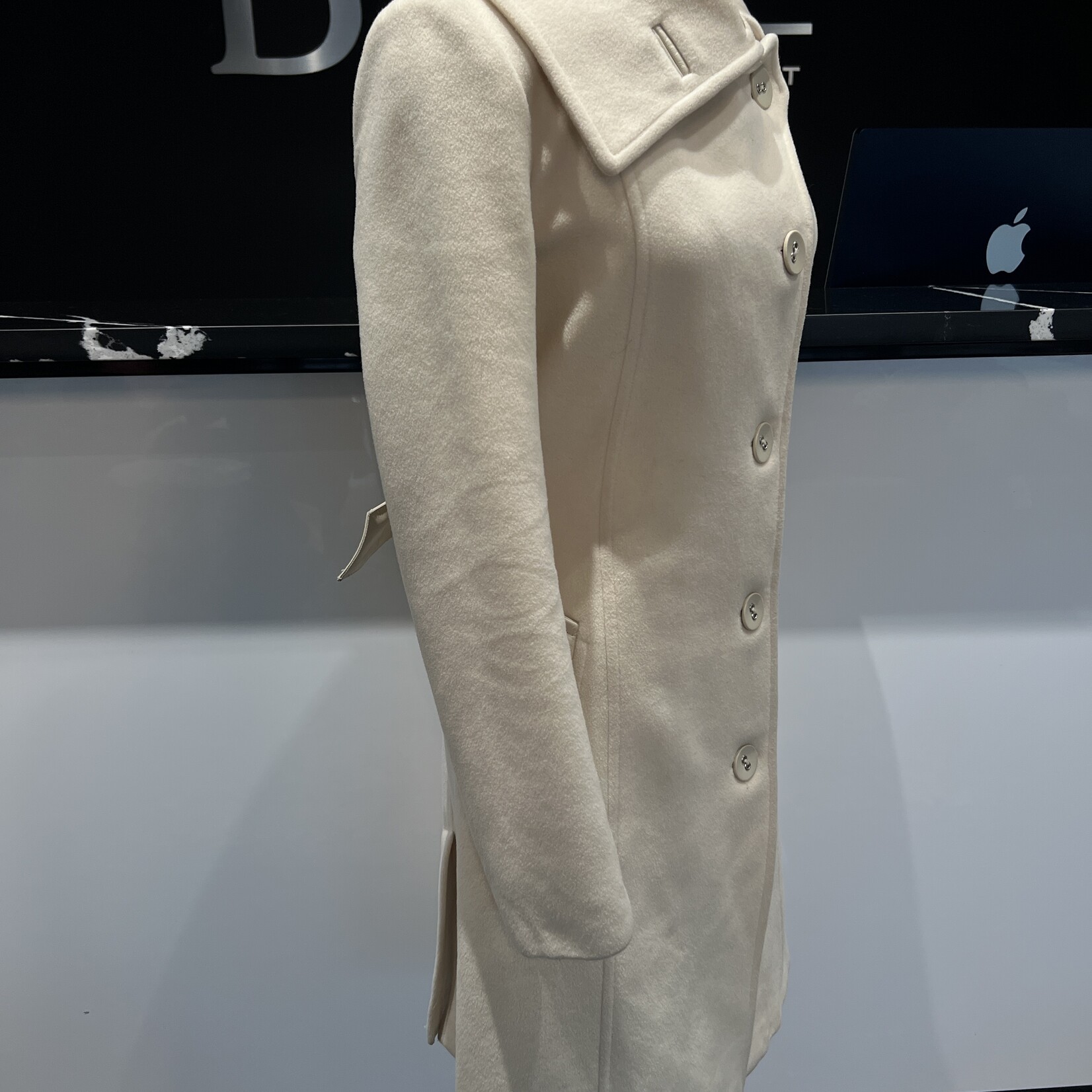 SOLD- Mackage White Wool Jacket