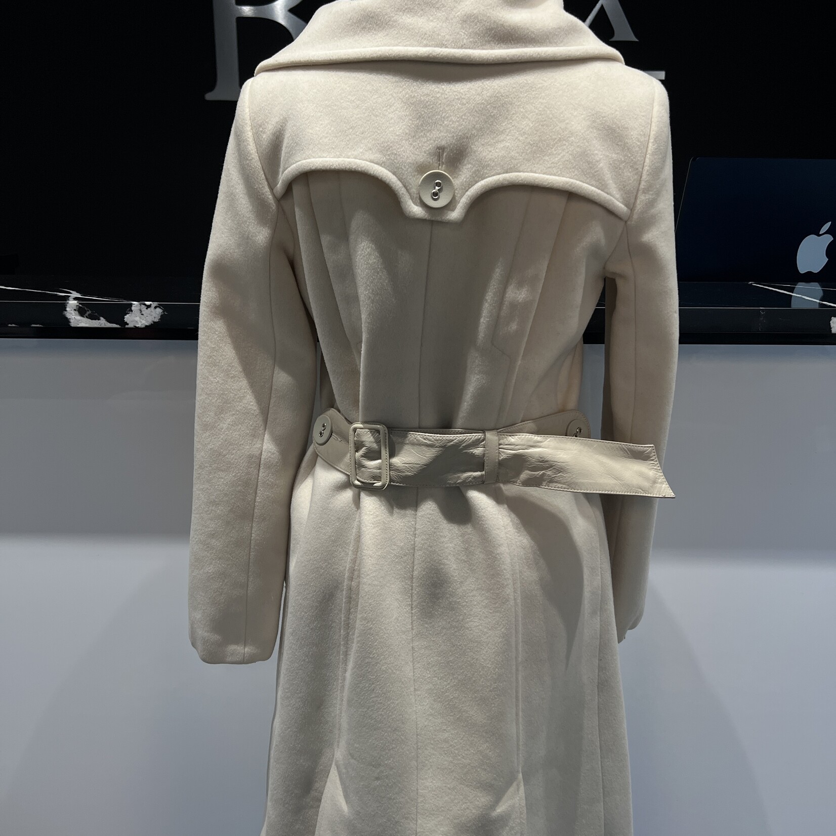 SOLD- Mackage White Wool Jacket