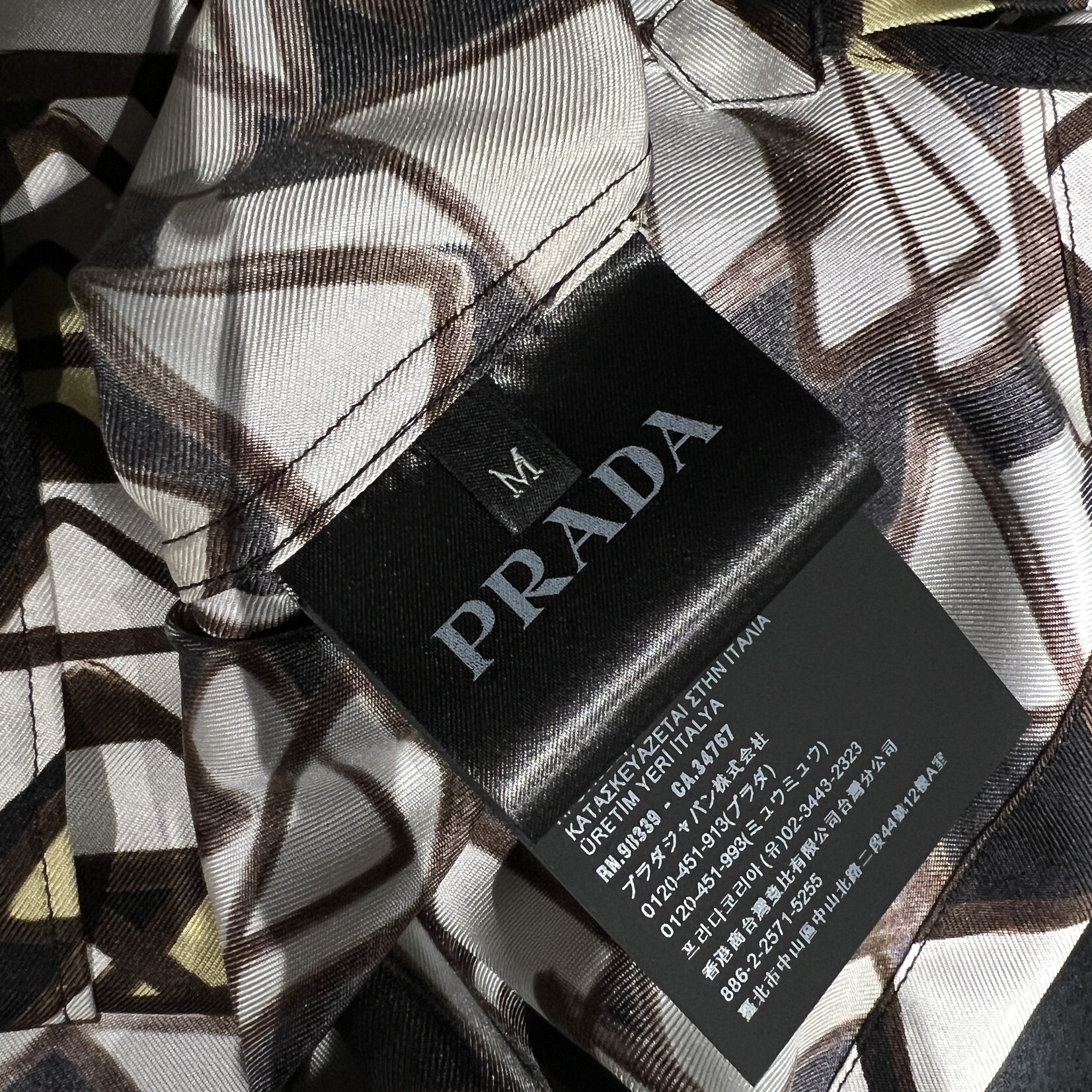 Prada SOLD - Prada Geo Shirt
