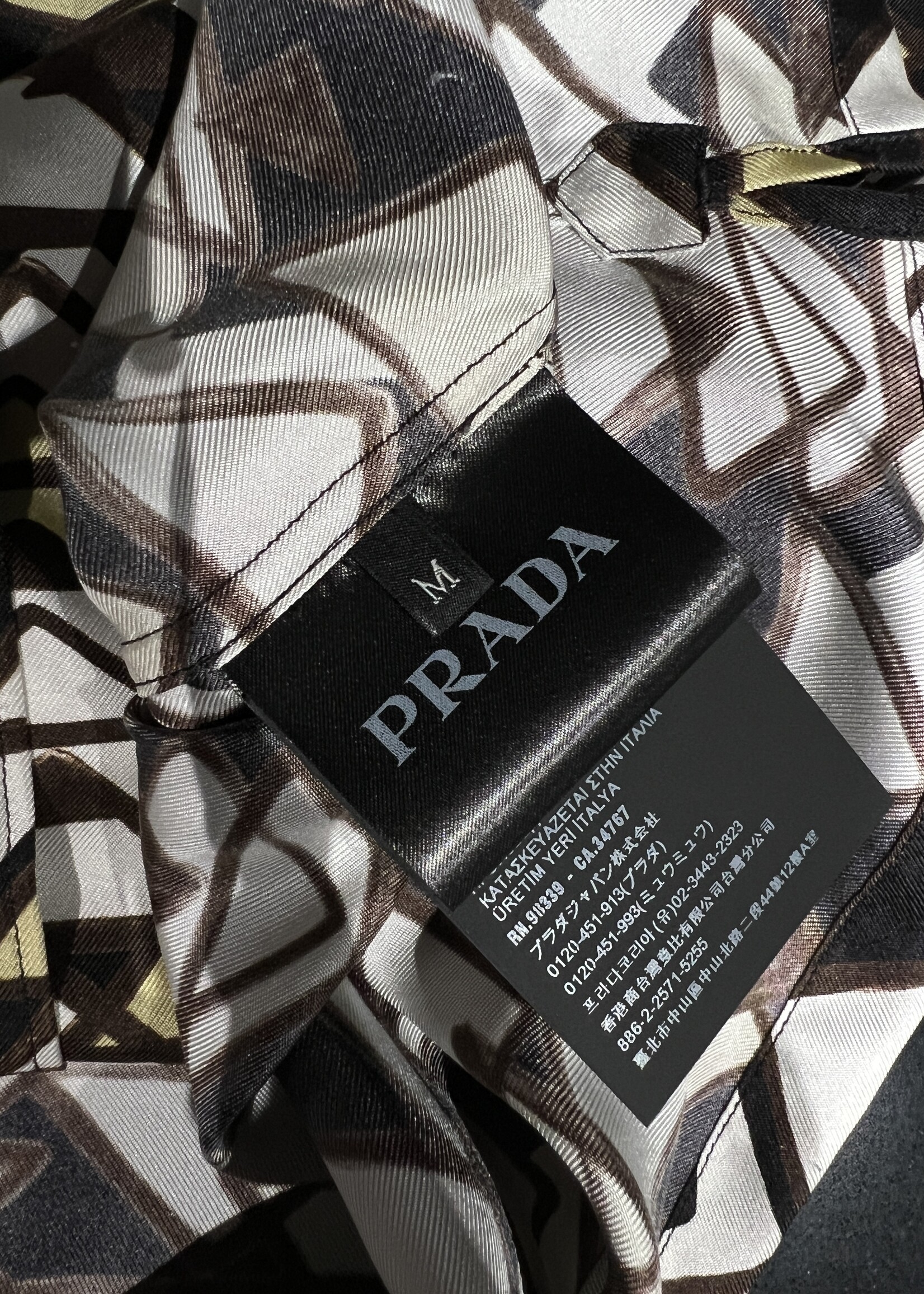 Prada SOLD - Prada Geo Shirt