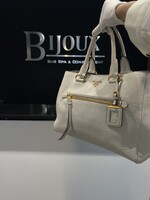 Prada SOLD - Prada Daino Shopping Tote White
