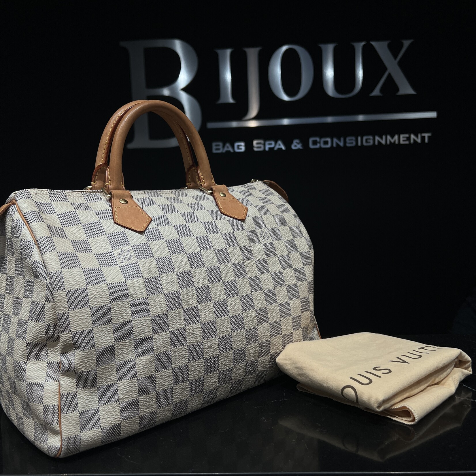 Louis Vuitton SOLD - Louis Vuitton Speedy Damier Azur 30