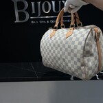 Louis Vuitton SOLD - Louis Vuitton Speedy 30 Bandouliere Damier Azur