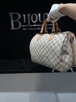 Louis Vuitton SOLD - Louis Vuitton Speedy 30 Bandouliere Damier Azur