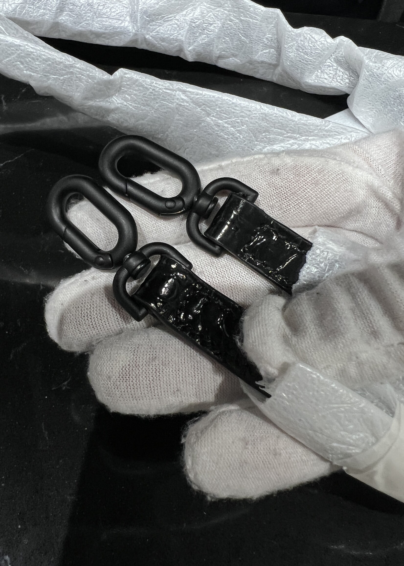 Balenciaga SOLD- Balenciaga Hourglass Black Croc