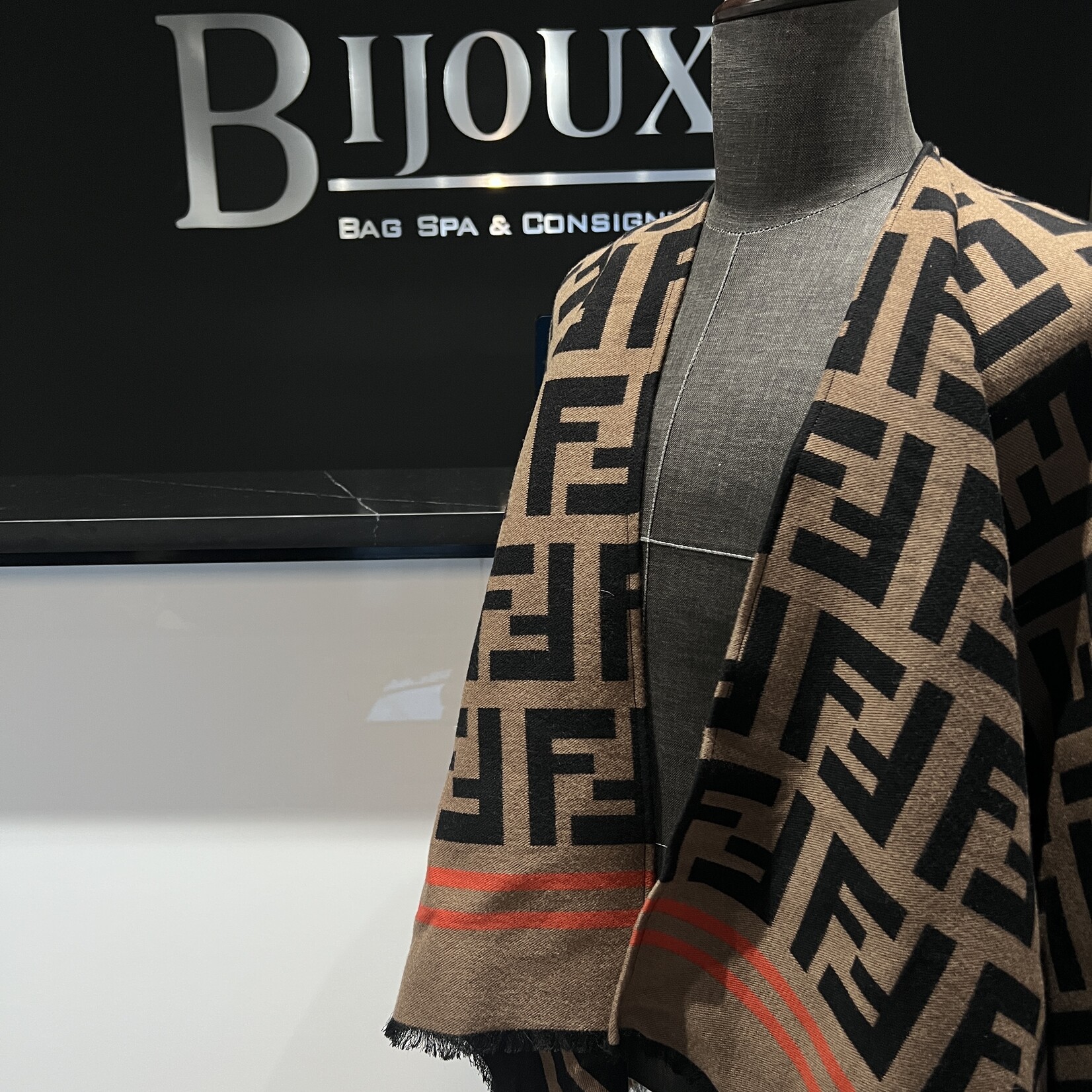 Fendi SOLD - Fendi Poncho