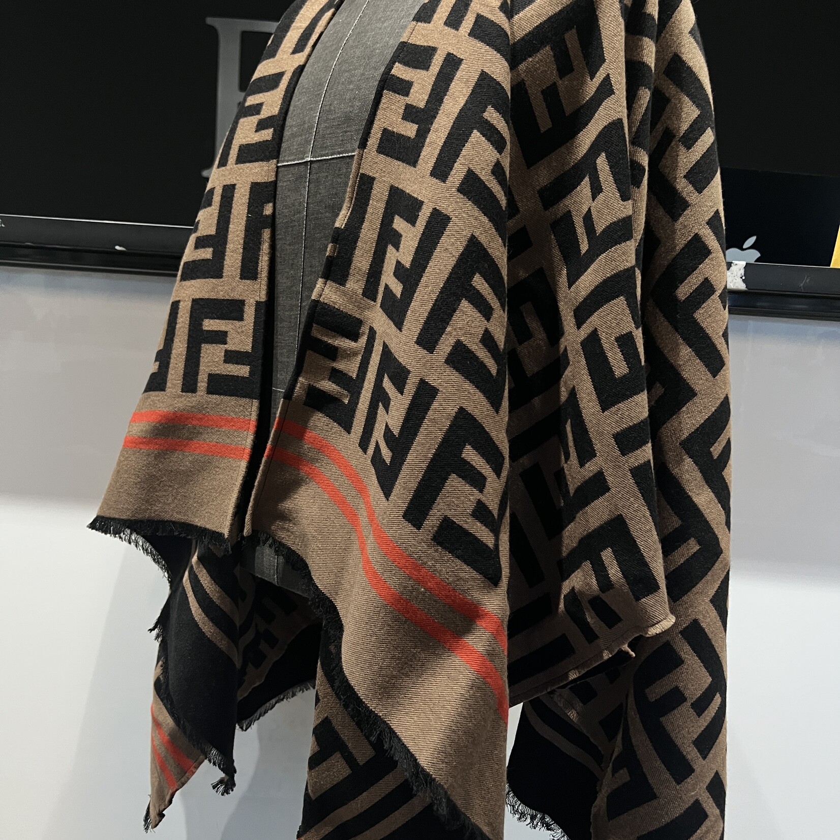 Fendi SOLD - Fendi Poncho