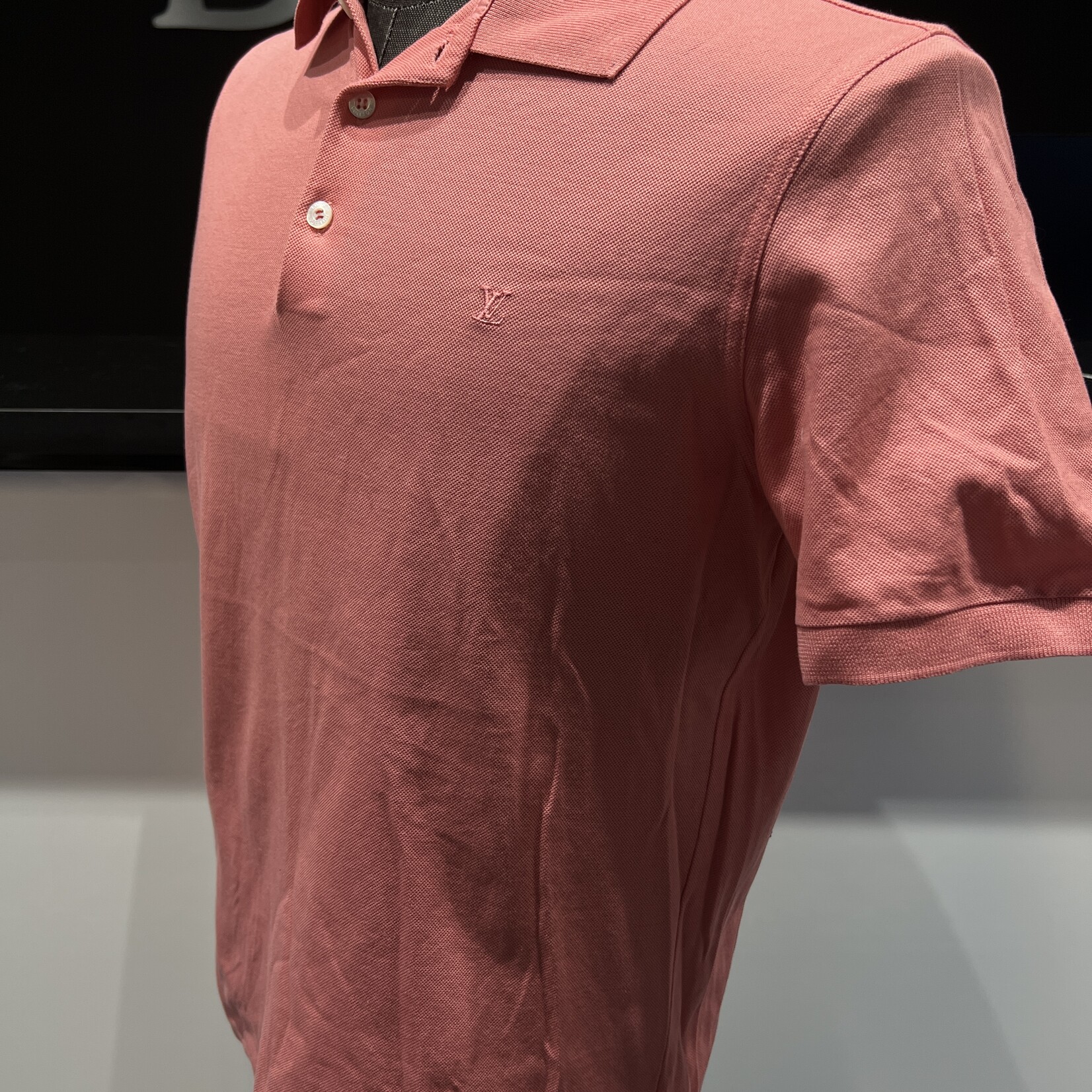 Louis Vuitton Louis Vuitton Cotton Polo L - Salmon