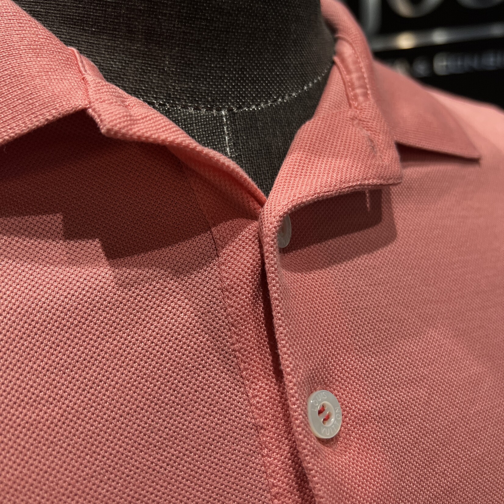 Louis Vuitton Louis Vuitton Cotton Polo L - Salmon