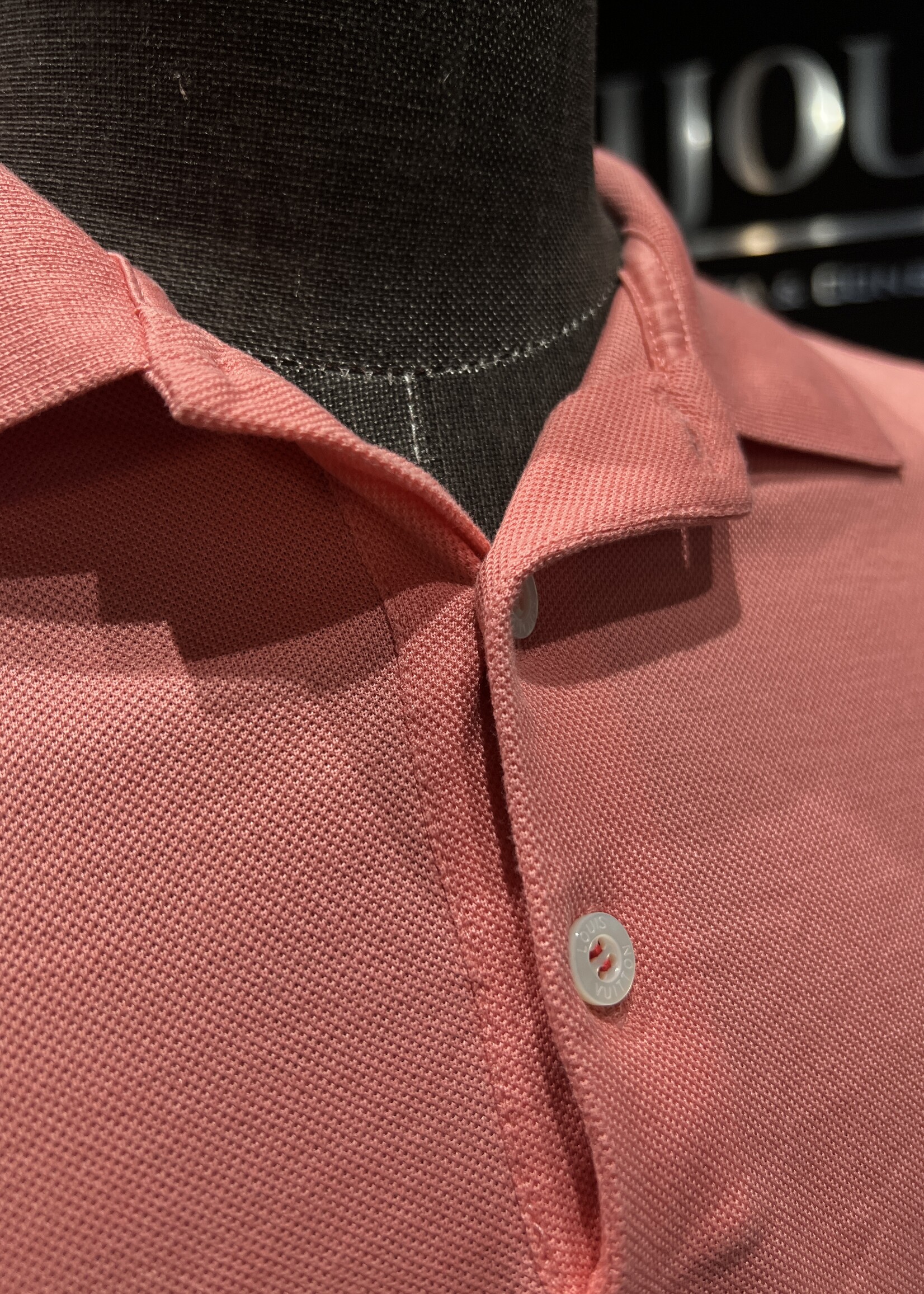 Louis Vuitton SOLD - Louis Vuitton Cotton Polo L - Salmon