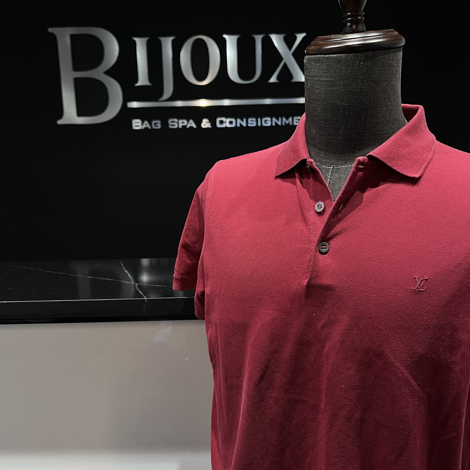 Louis Vuitton Louis Vuitton Cotton Polo L - Red