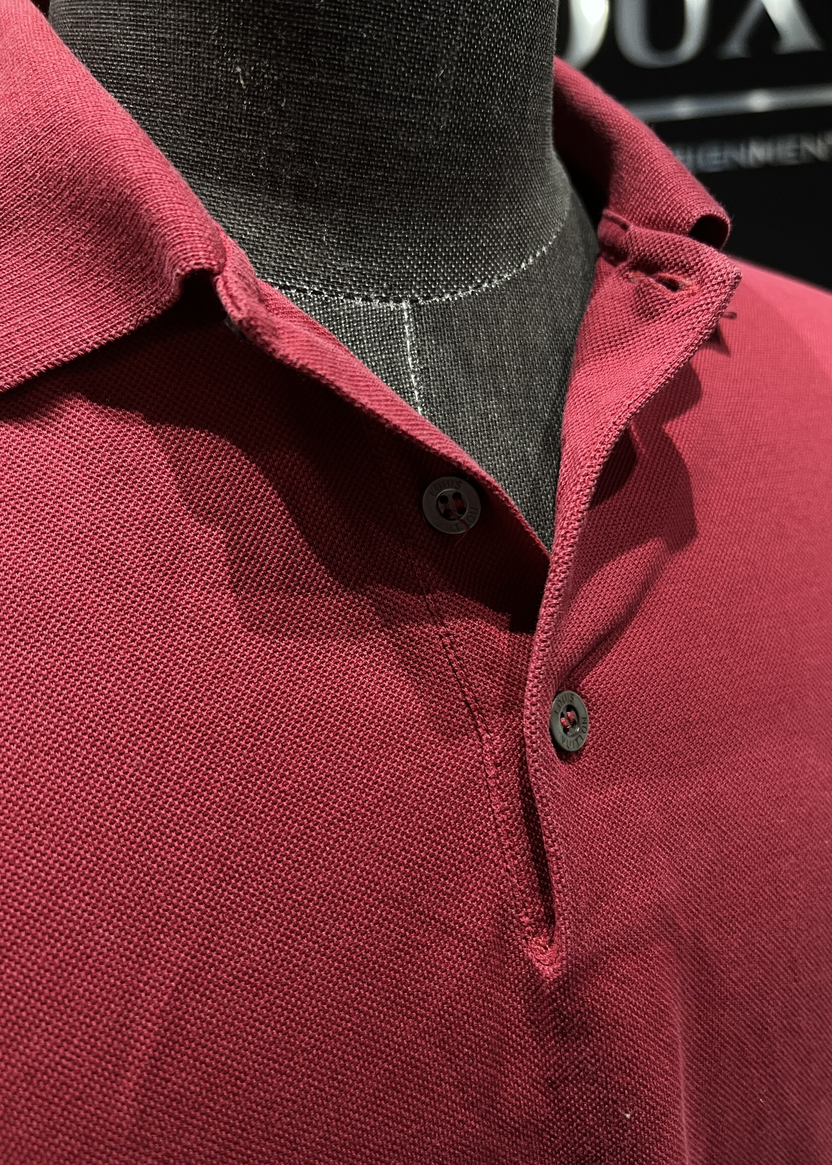 Louis Vuitton SOLD- Louis Vuitton Cotton Polo L - Red