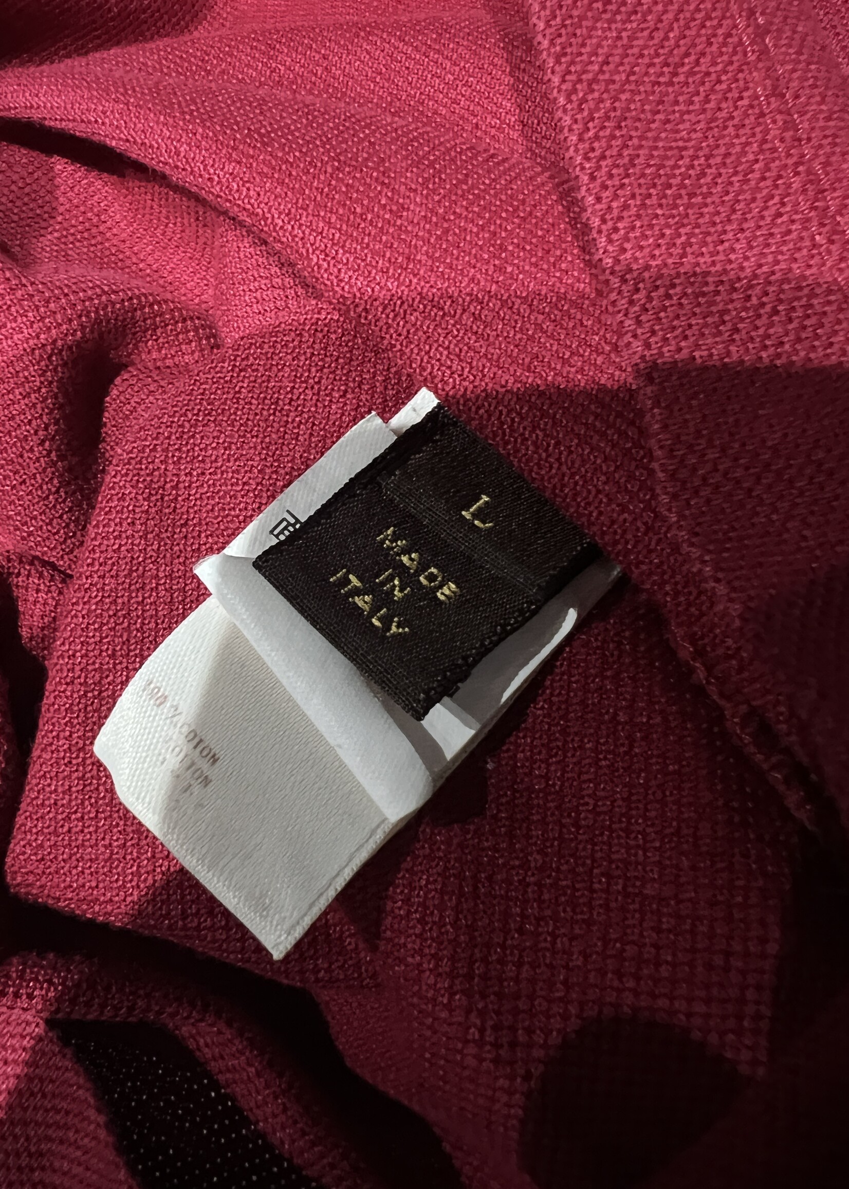 Louis Vuitton Louis Vuitton Cotton Polo L - Red