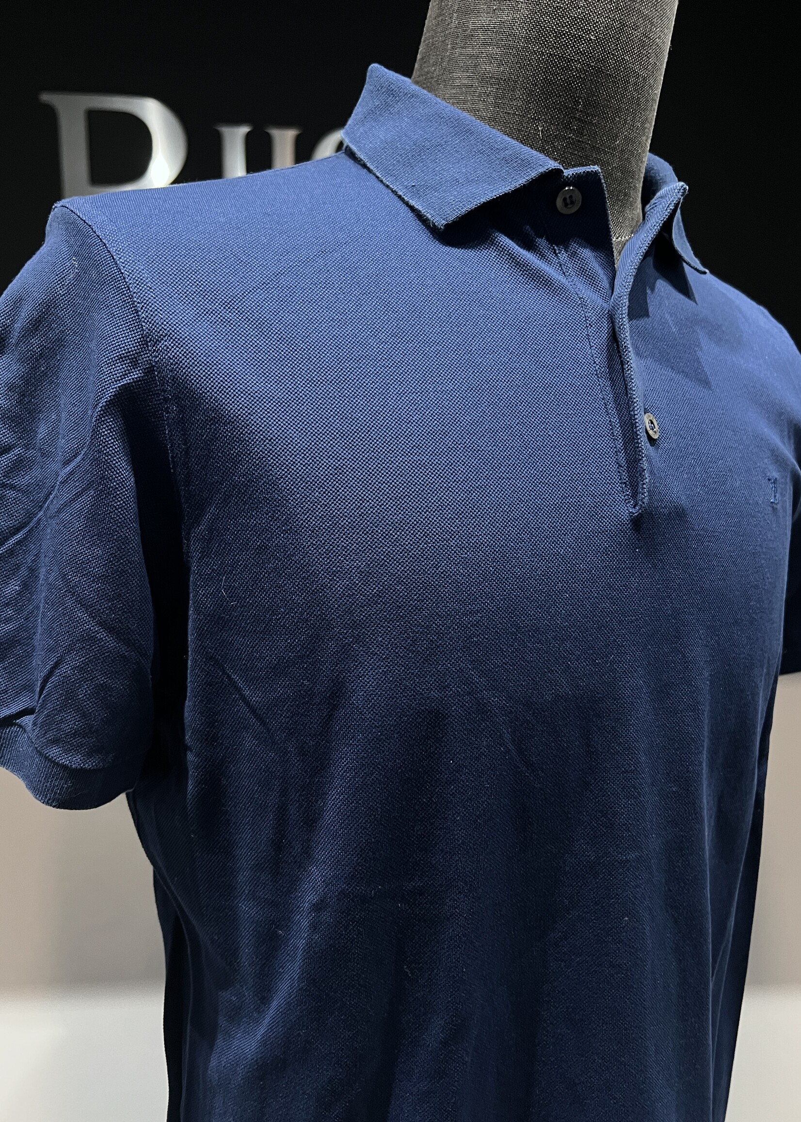 Louis Vuitton Louis Vuitton Cotton Polo L - Dark Blue