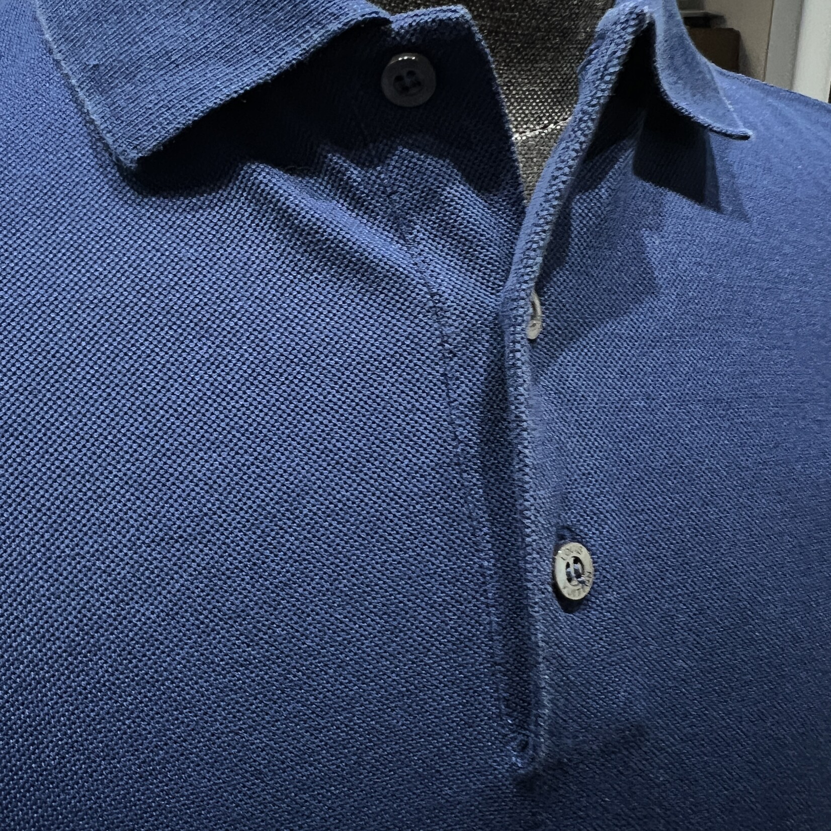 Louis Vuitton Louis Vuitton Cotton Polo L - Dark Blue