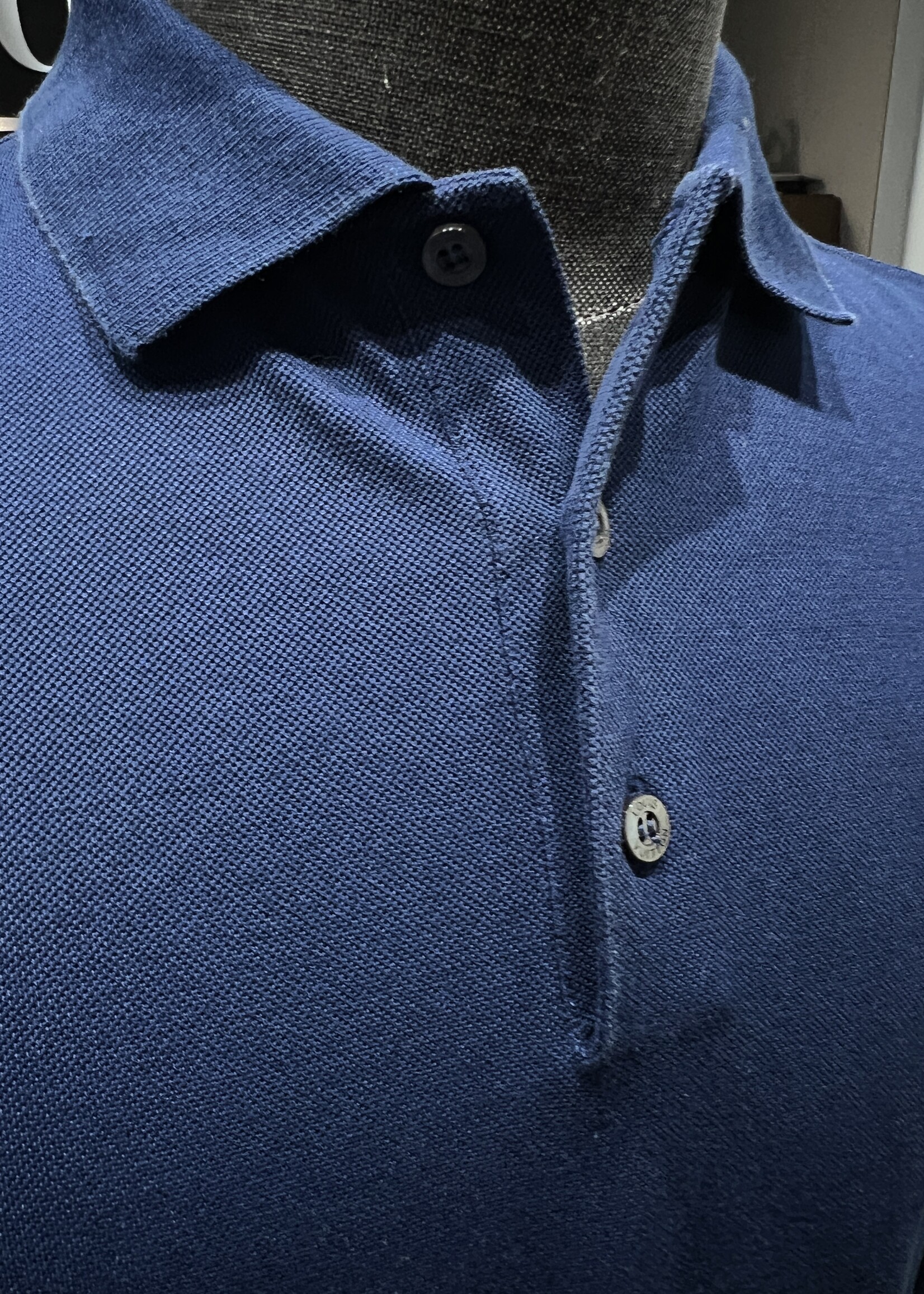 Louis Vuitton SOLD- Louis Vuitton Cotton Polo L - Dark Blue