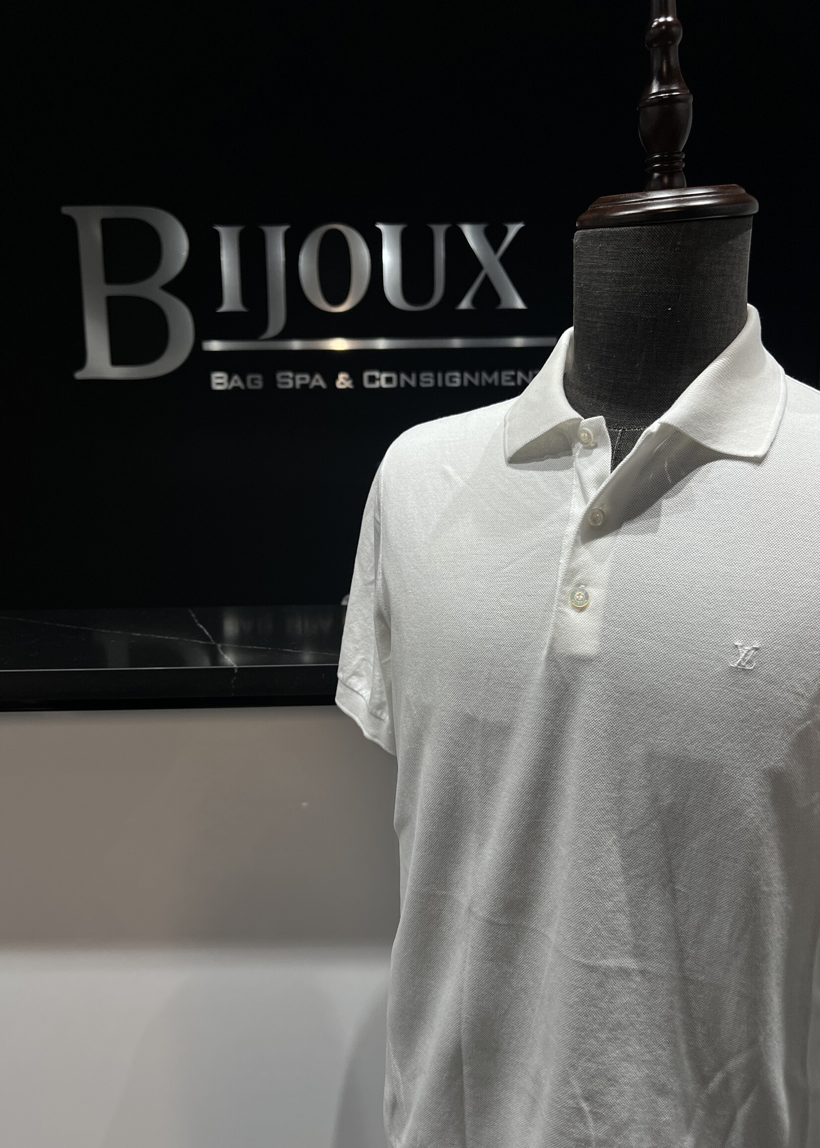 Louis Vuitton Louis Vuitton Cotton Polo L - White