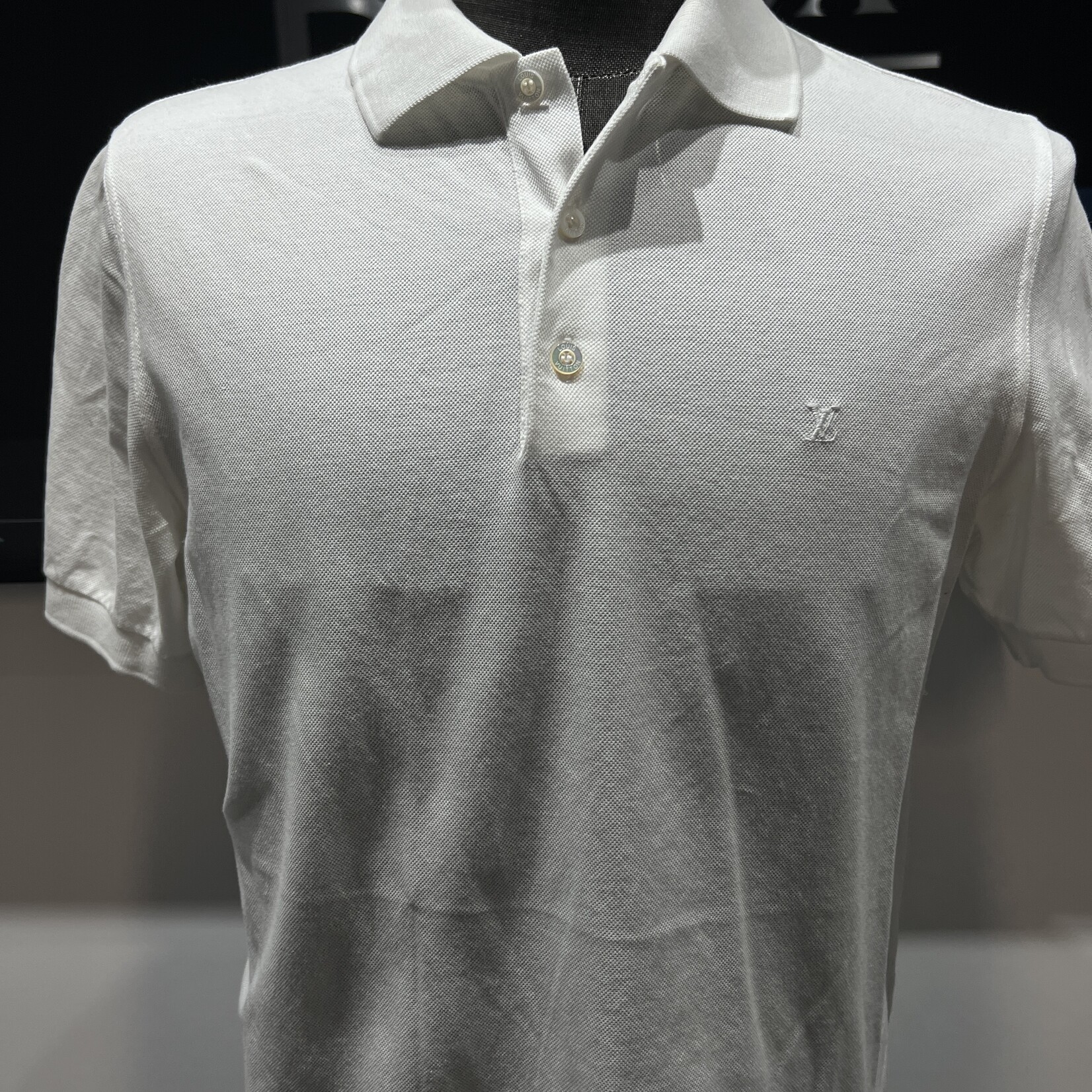 Louis Vuitton Louis Vuitton Cotton Polo L - White