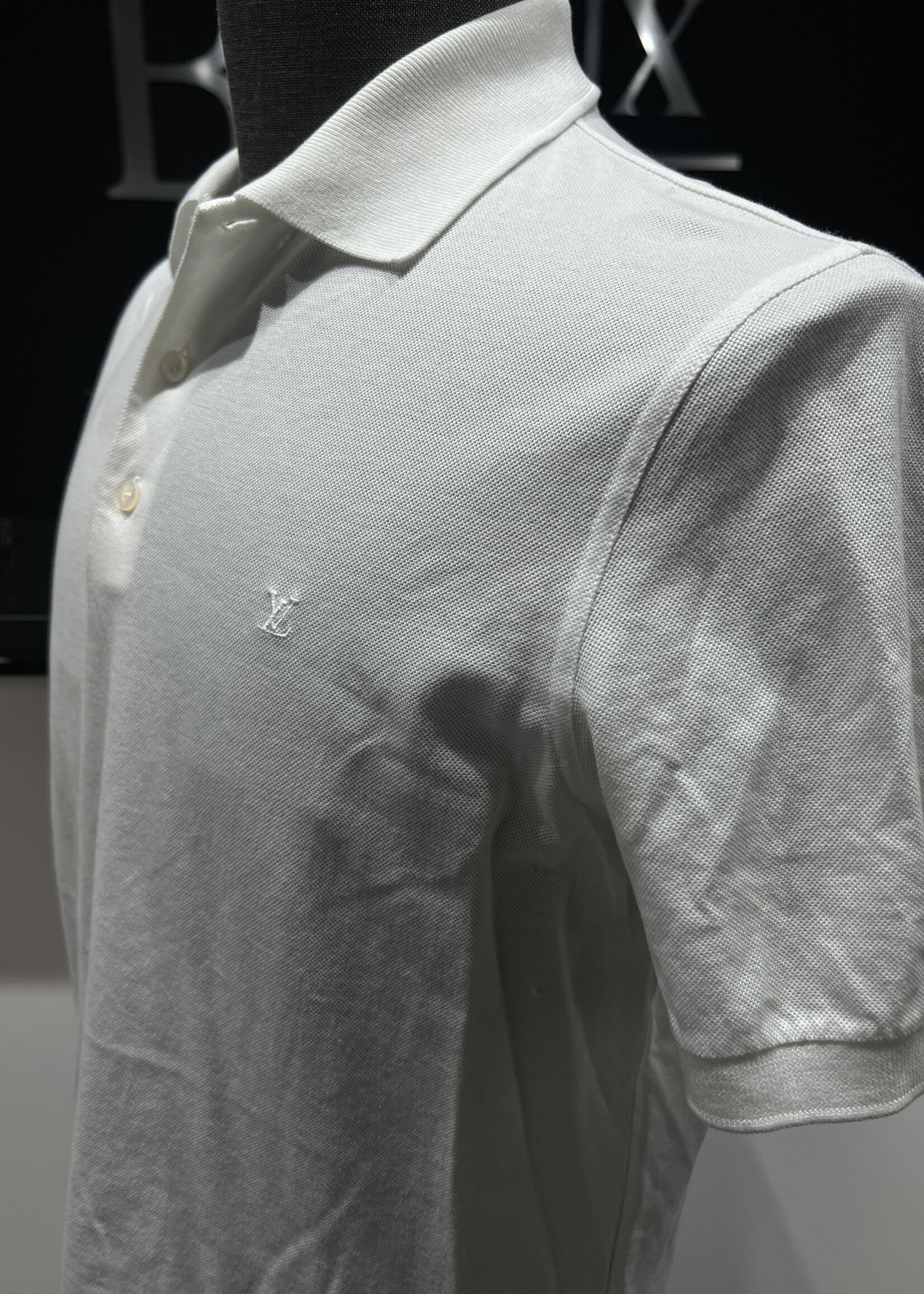 Louis Vuitton SOLD- Louis Vuitton Cotton Polo L - White