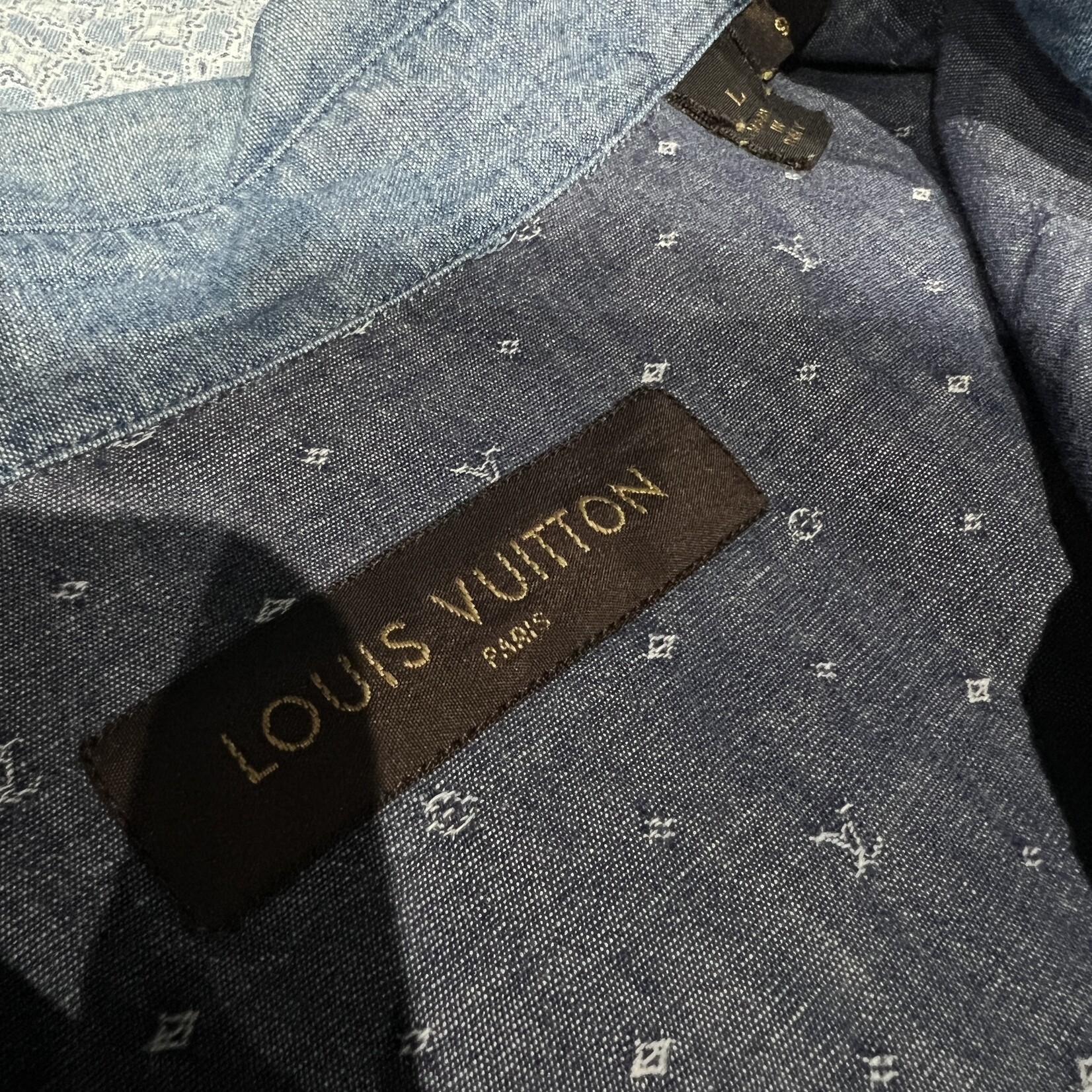 Louis Vuitton Louis Vuitton Patched Long Sleeve L