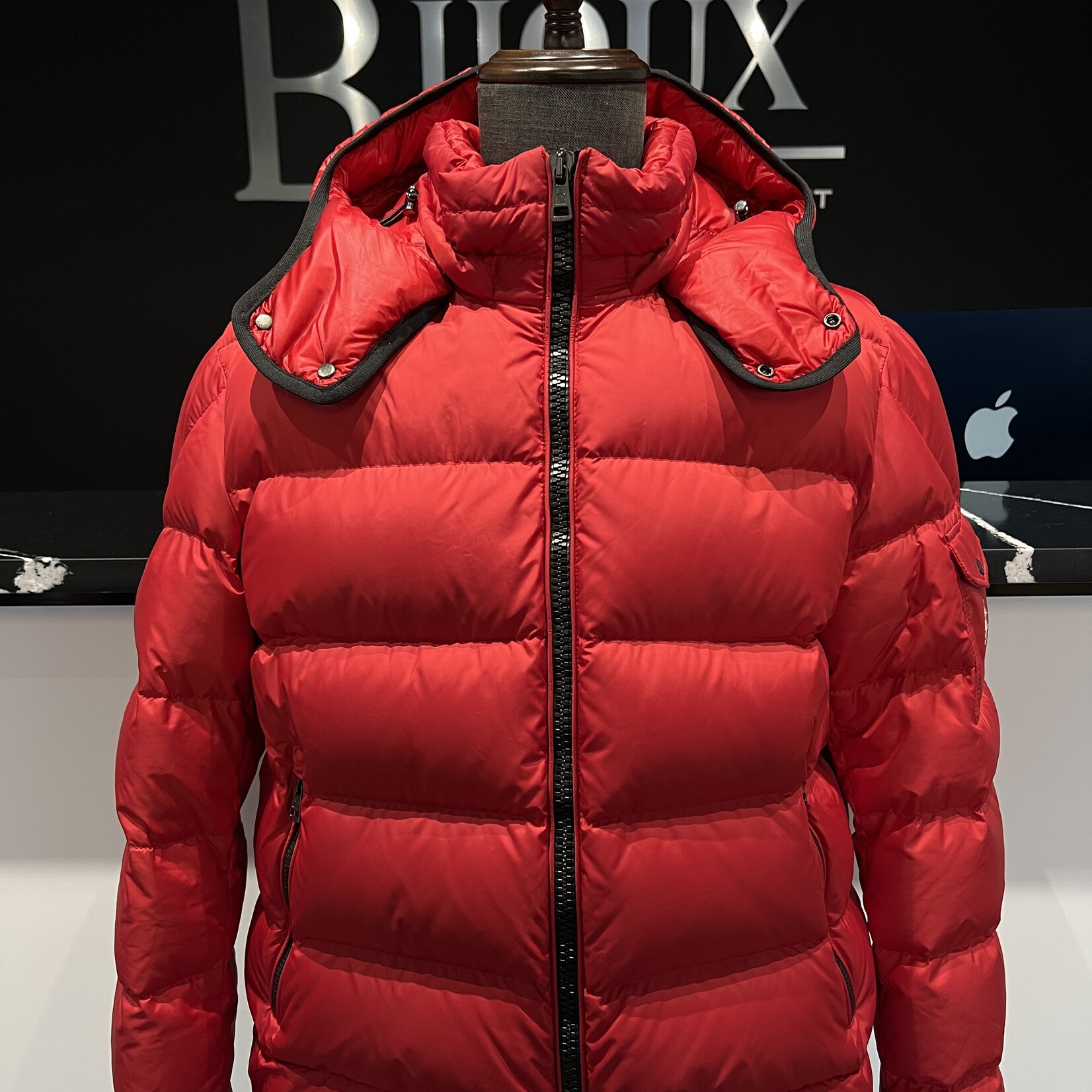 Moncler Red Coat Size 6