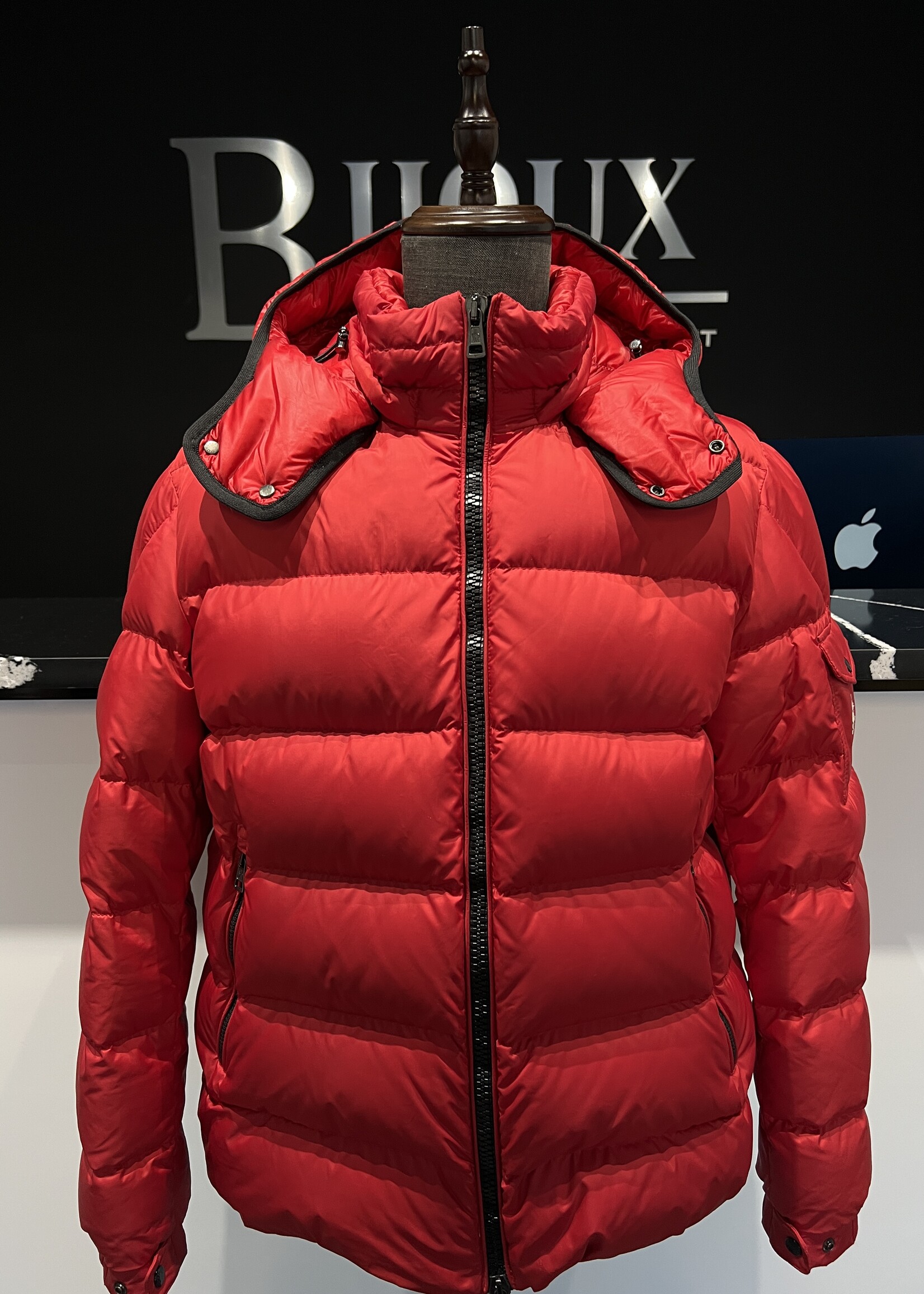Moncler Red Coat Size 6