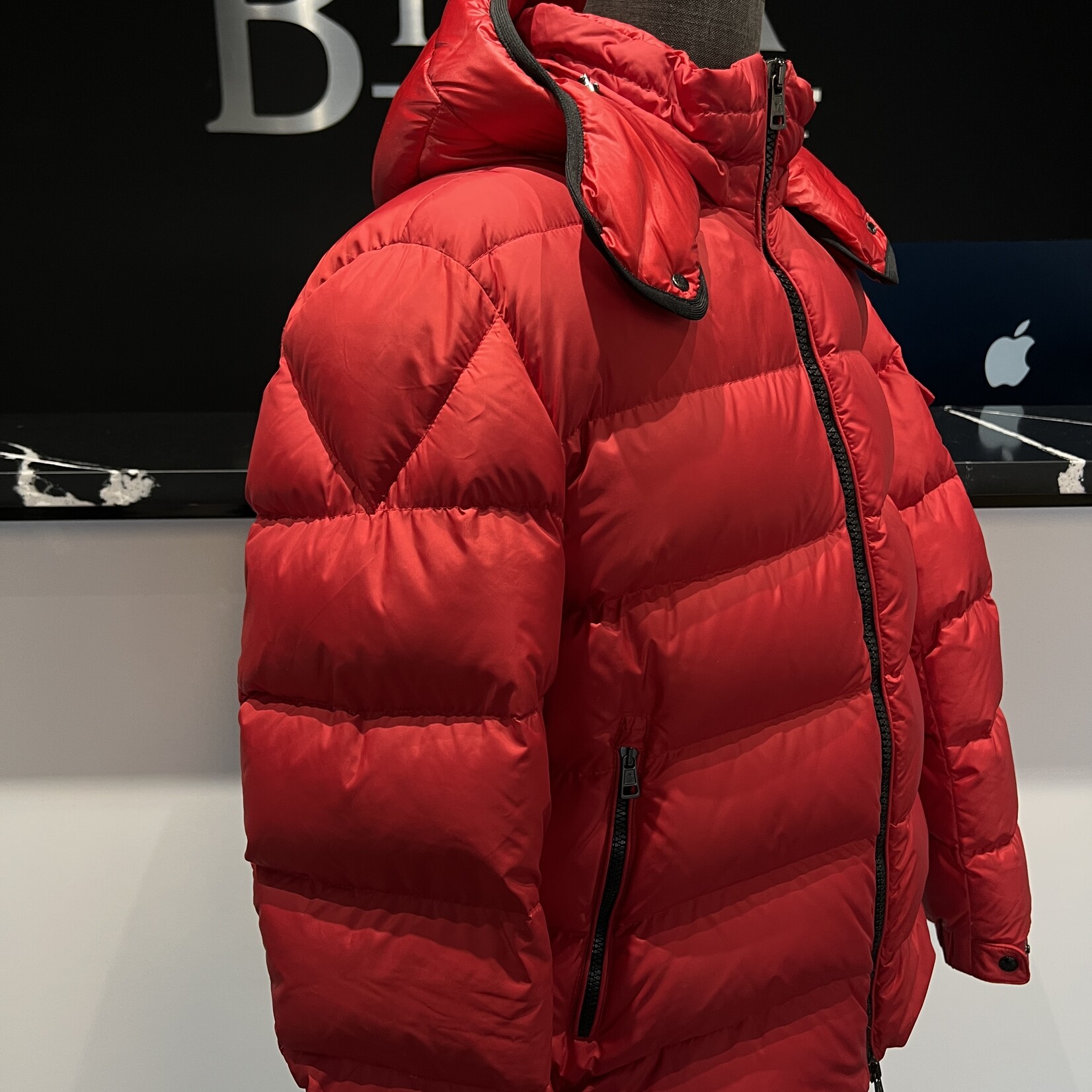 Moncler Red Coat Size 6