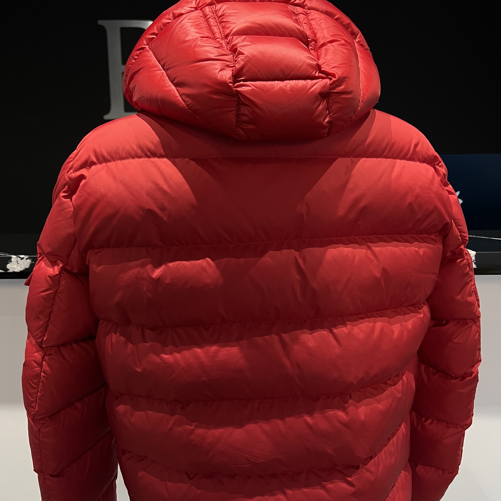Moncler Red Coat Size 6