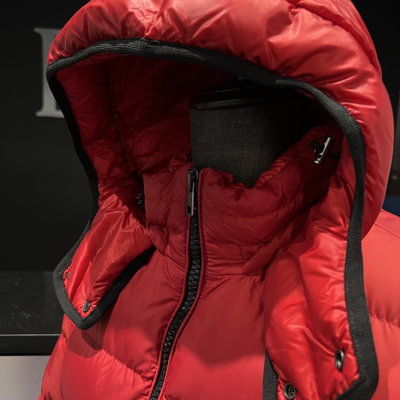 Moncler Red Coat Size 6