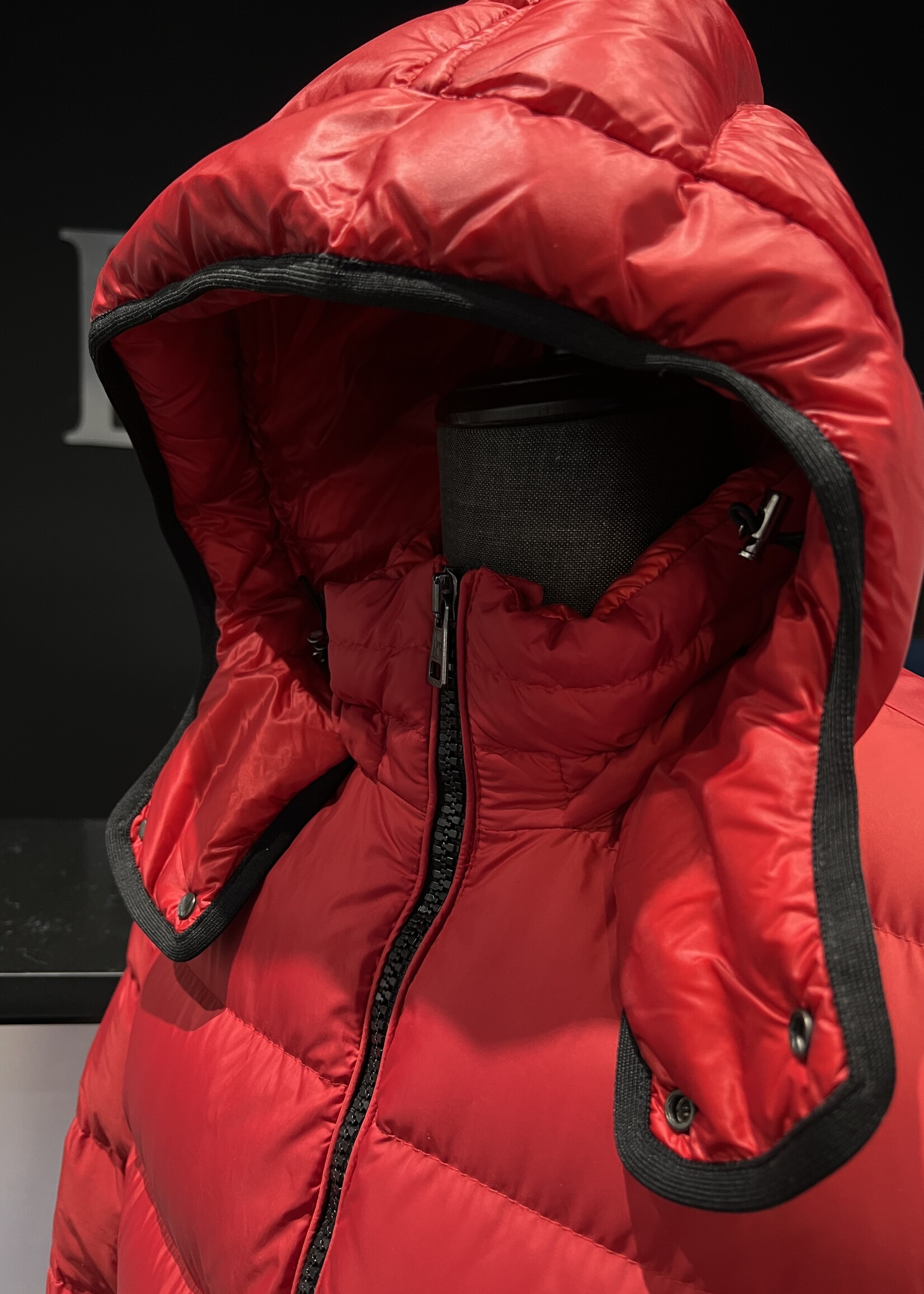 Moncler Red Coat Size 6