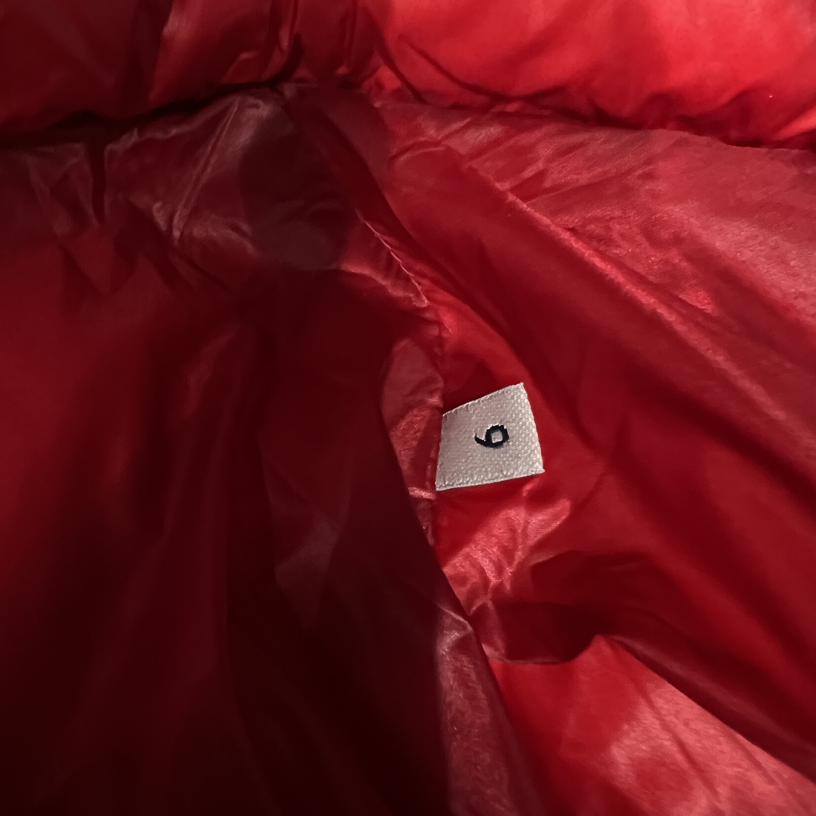 Moncler Red Coat Size 6