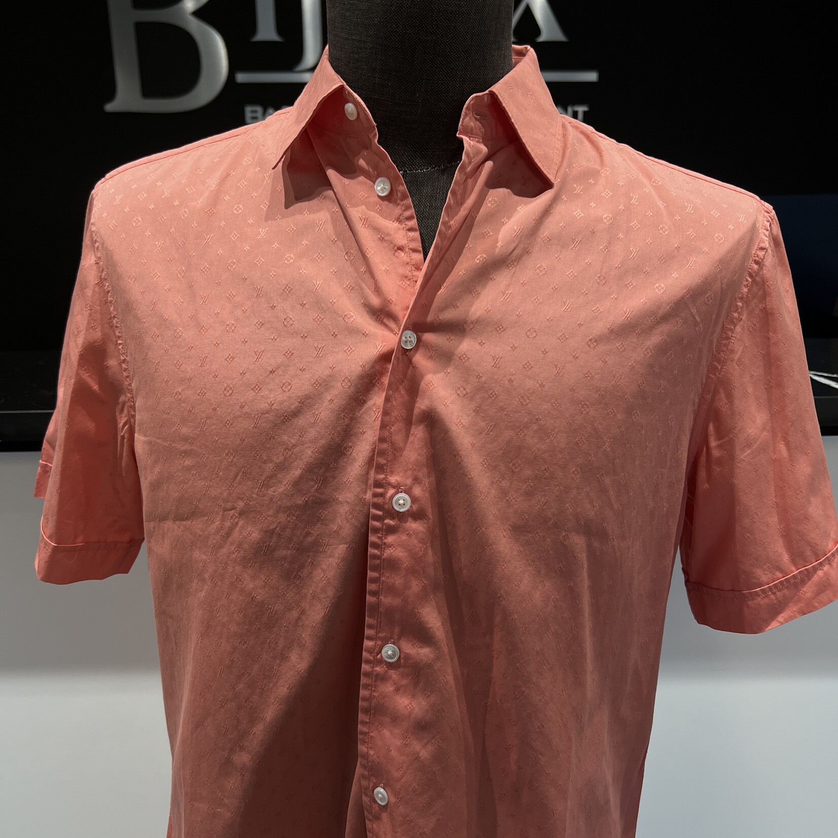 Louis Vuitton SOLD - Louis Vuitton Cotton Button Down M - Salmon