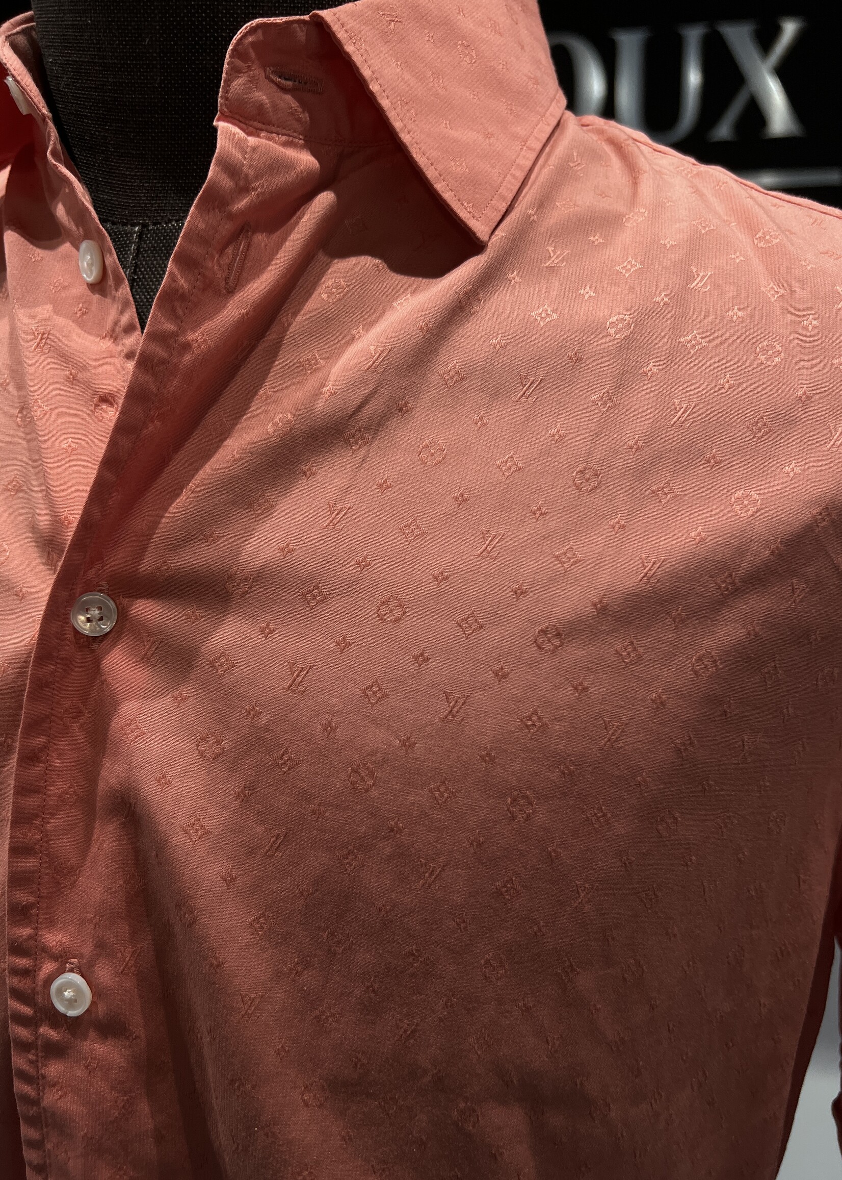 Louis Vuitton SOLD - Louis Vuitton Cotton Button Down M - Salmon
