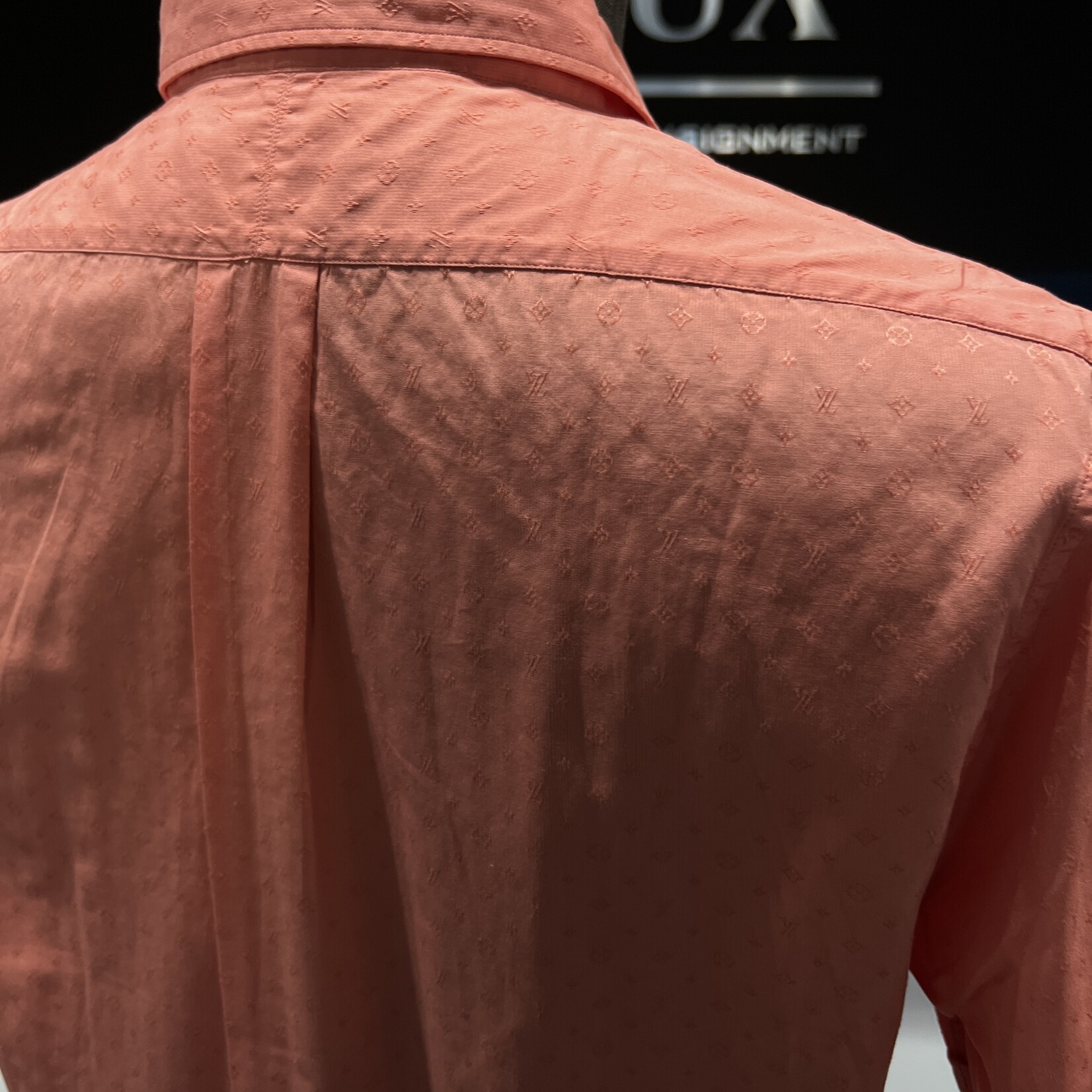 Louis Vuitton SOLD - Louis Vuitton Cotton Button Down M - Salmon