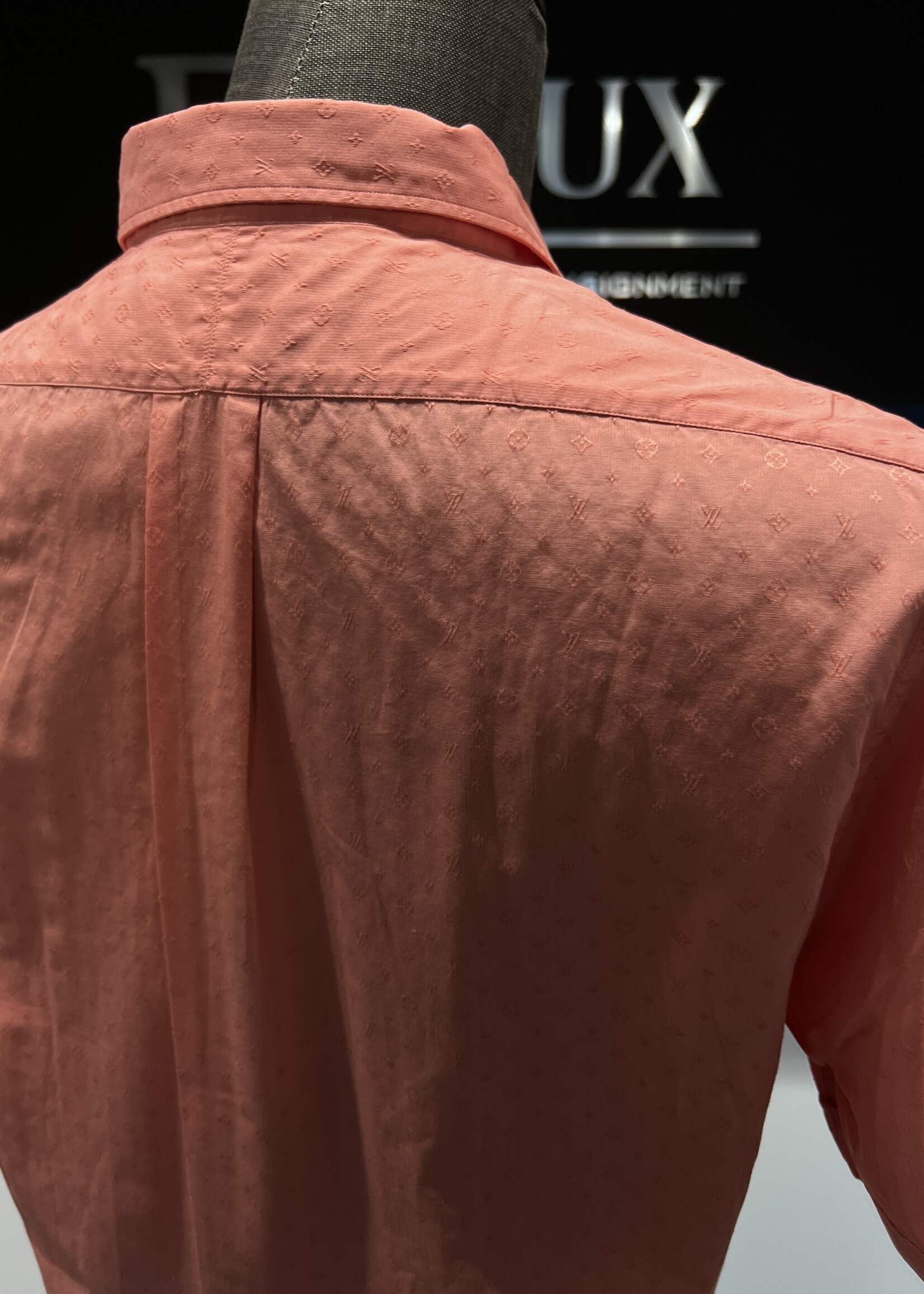 Louis Vuitton SOLD - Louis Vuitton Cotton Button Down M - Salmon